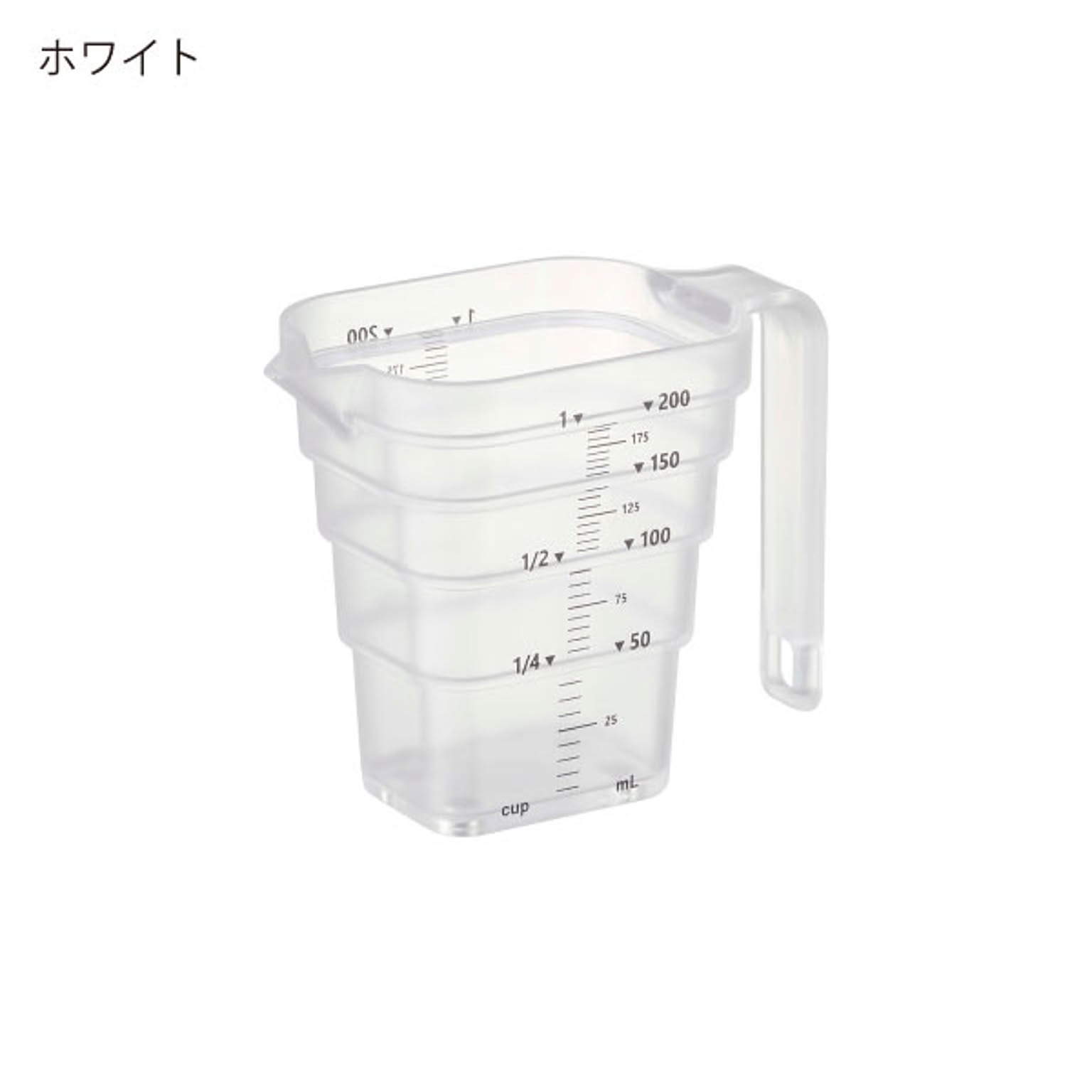 山崎実業 マグネット段々計量カップ タワー 200ml tower