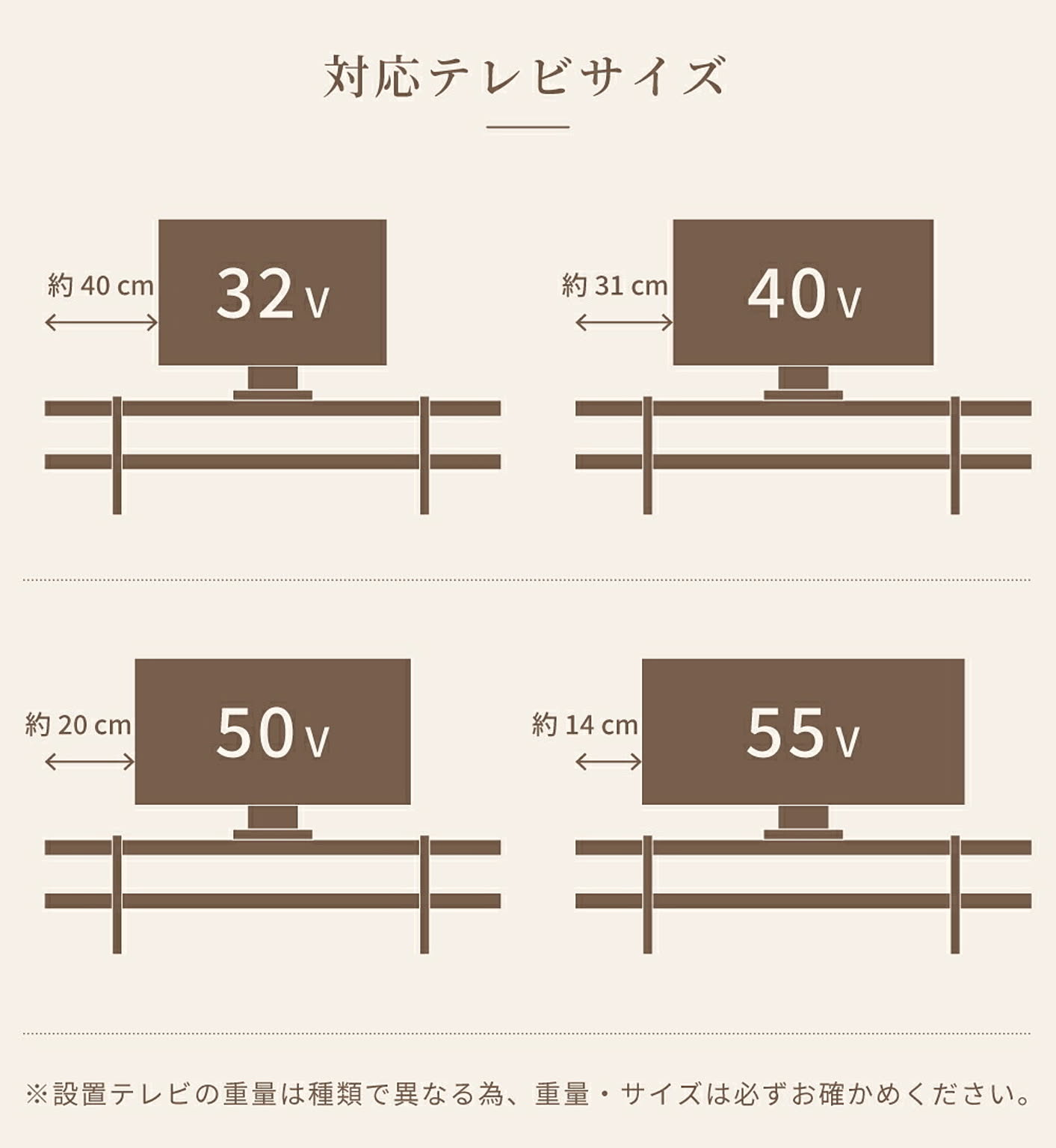 ロータイプテレビ台