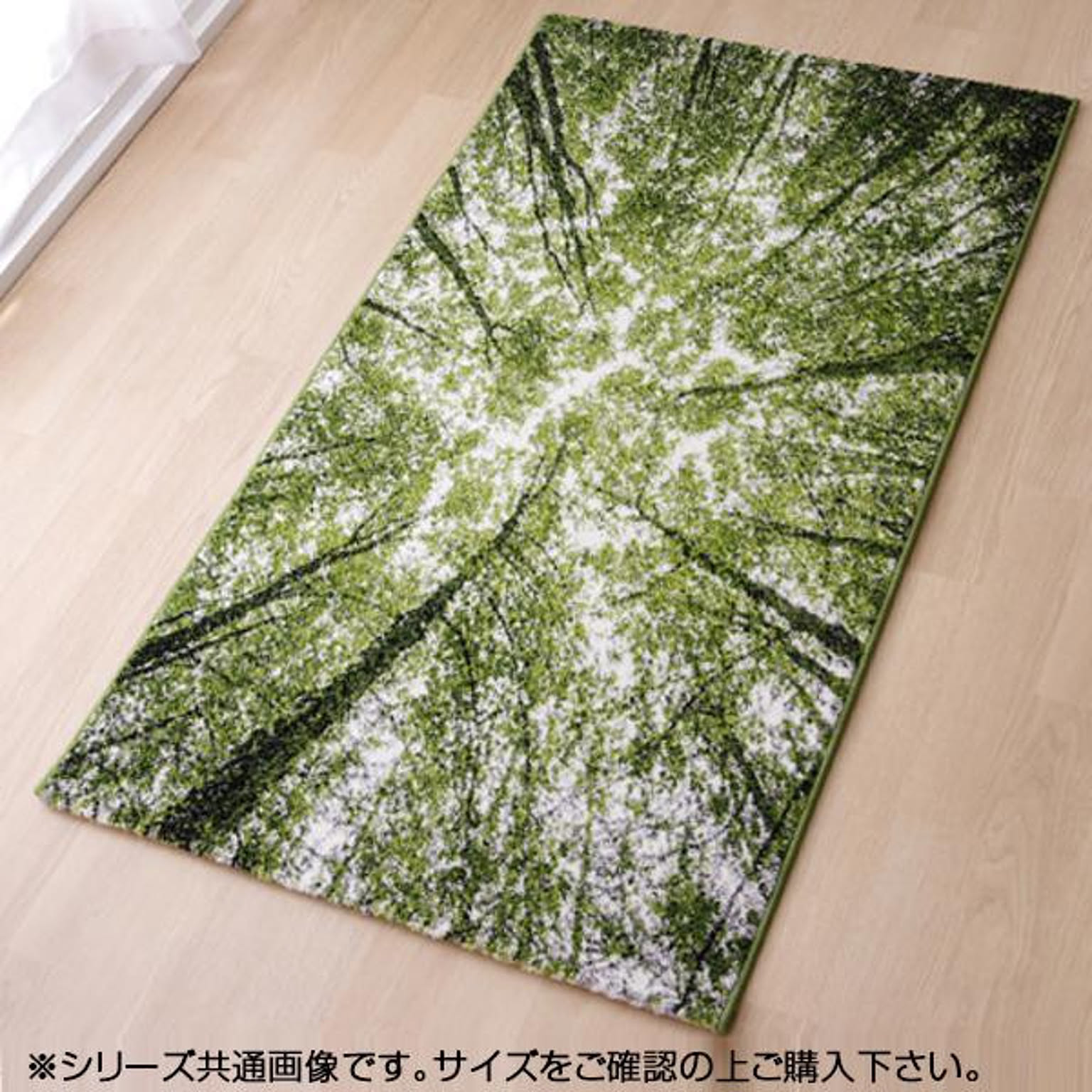 トルコ製 ウィルトン織カーペット 『ガイア RUG』 約80×140cm 2346509