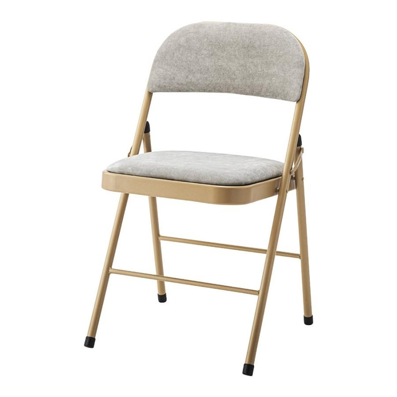 折りたたみチェア 軽い スリム パイプ椅子 チェア 椅子 おしゃれ スチール 折りたたみ ベロア シンプル スチール 会議 集会 PC-33