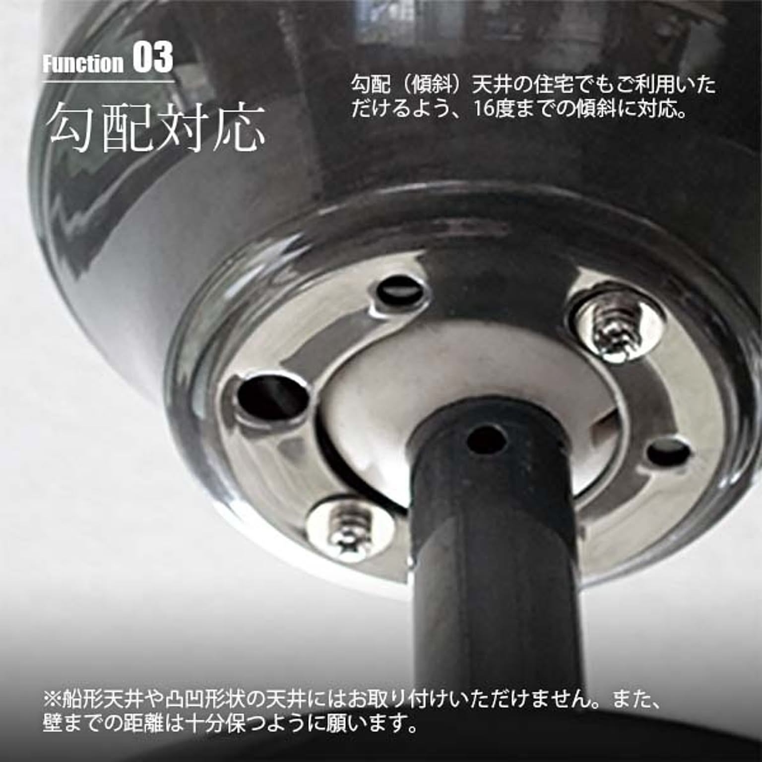 シーリングファンライト