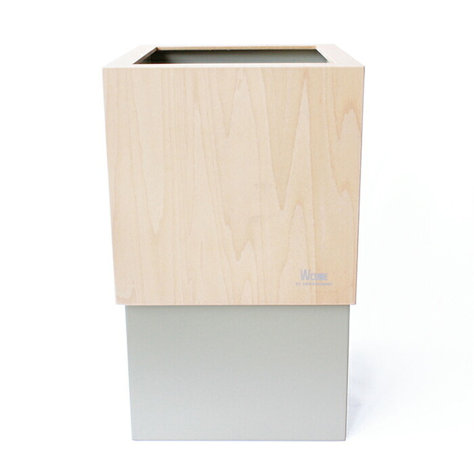 ゴミ箱 ダストボックス 北欧 ごみ箱 日本製 木製 4L 小さい シンプル ナチュラル 職人の手作り リビング W CUBE M ヤマト工芸