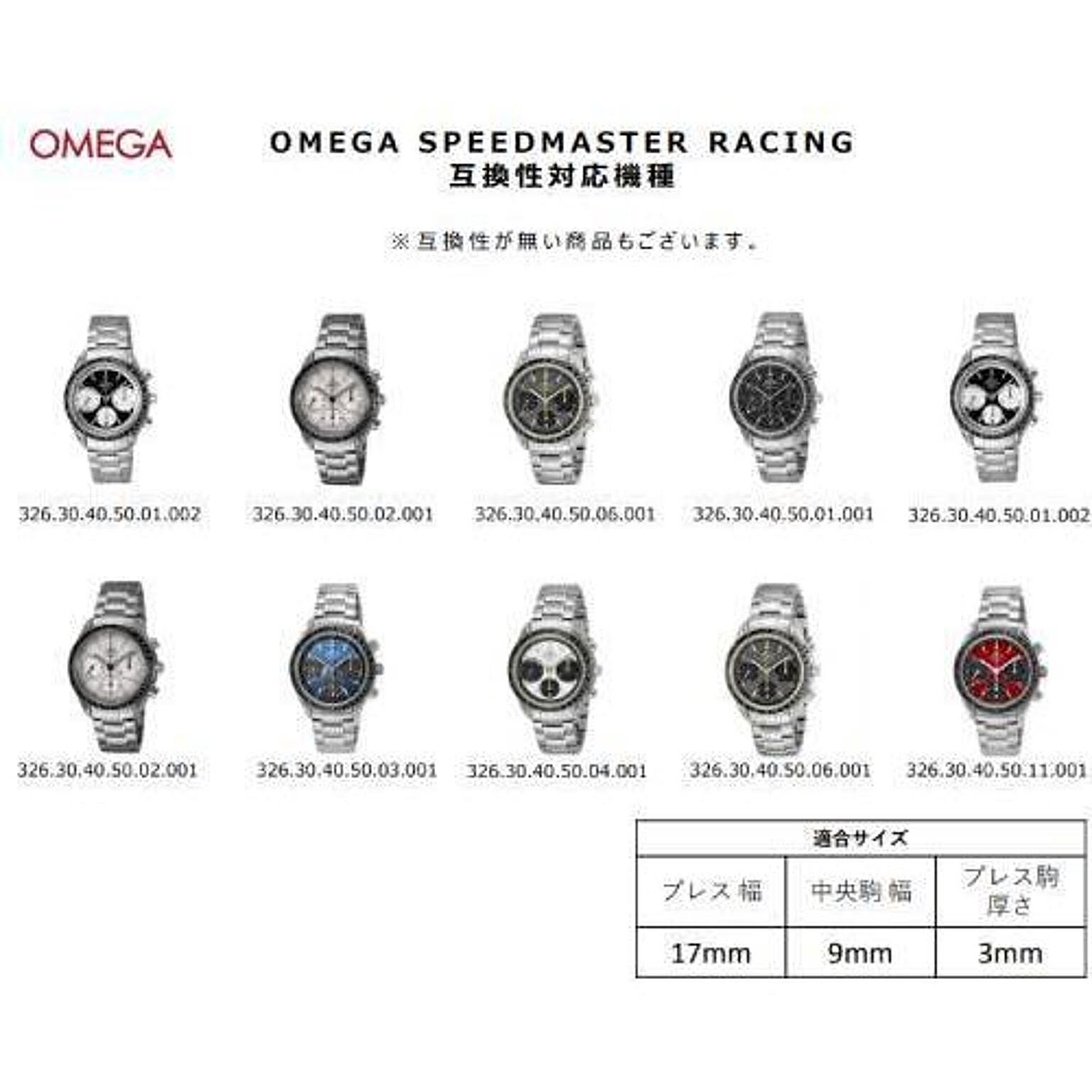 スマートウォッチ wena3 OMEGA SPEEDMASTER RACING オメガスピード  