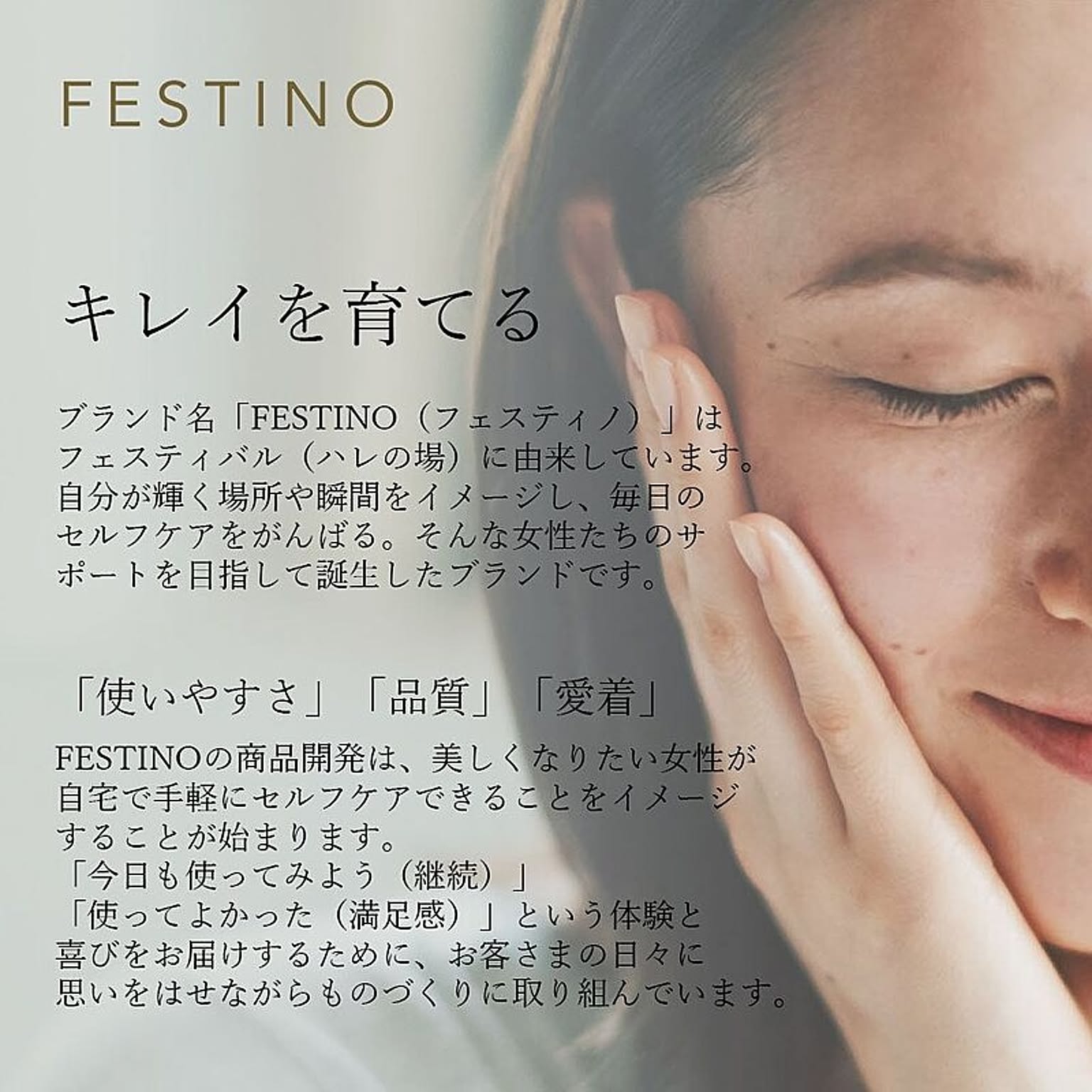 FESTINO 充電式 美顔器 EMSピーリング 毛穴洗浄 肌引き締め USB充電