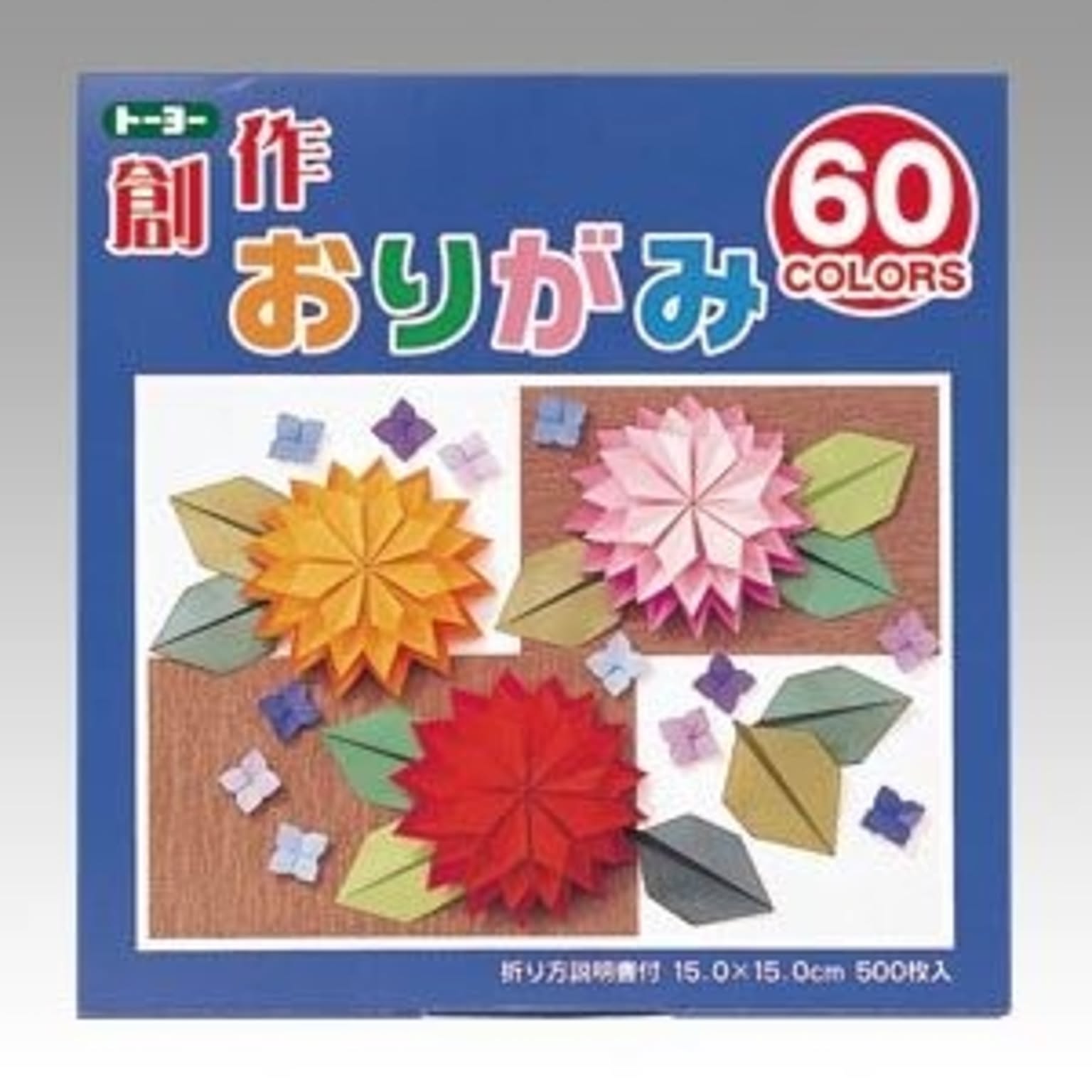 まとめ） トーヨー 創作おりがみ 001207 500枚入 【×3セット