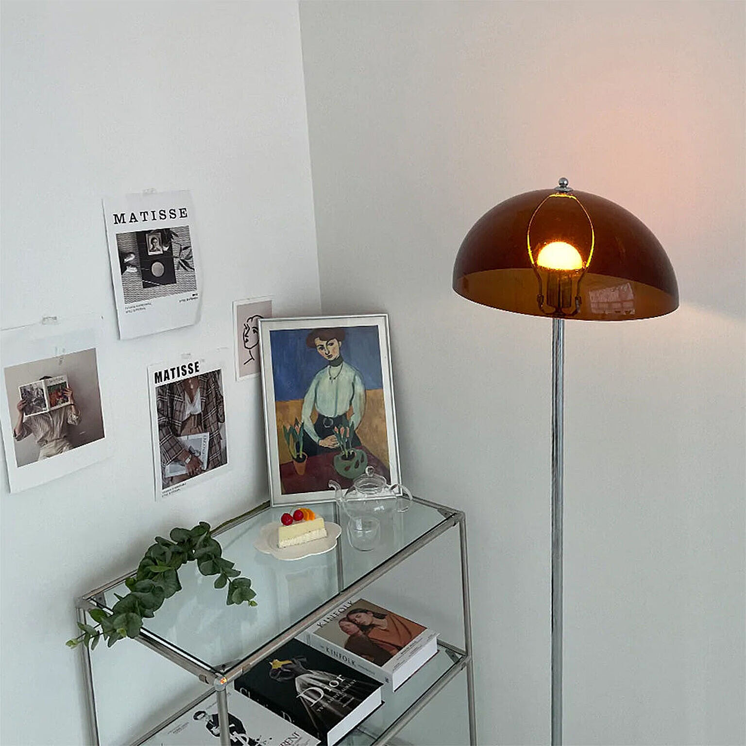 【Bauhaus Japan】Salty mushroom floor lamp/フロアランプ/リビング照明/寝室照明