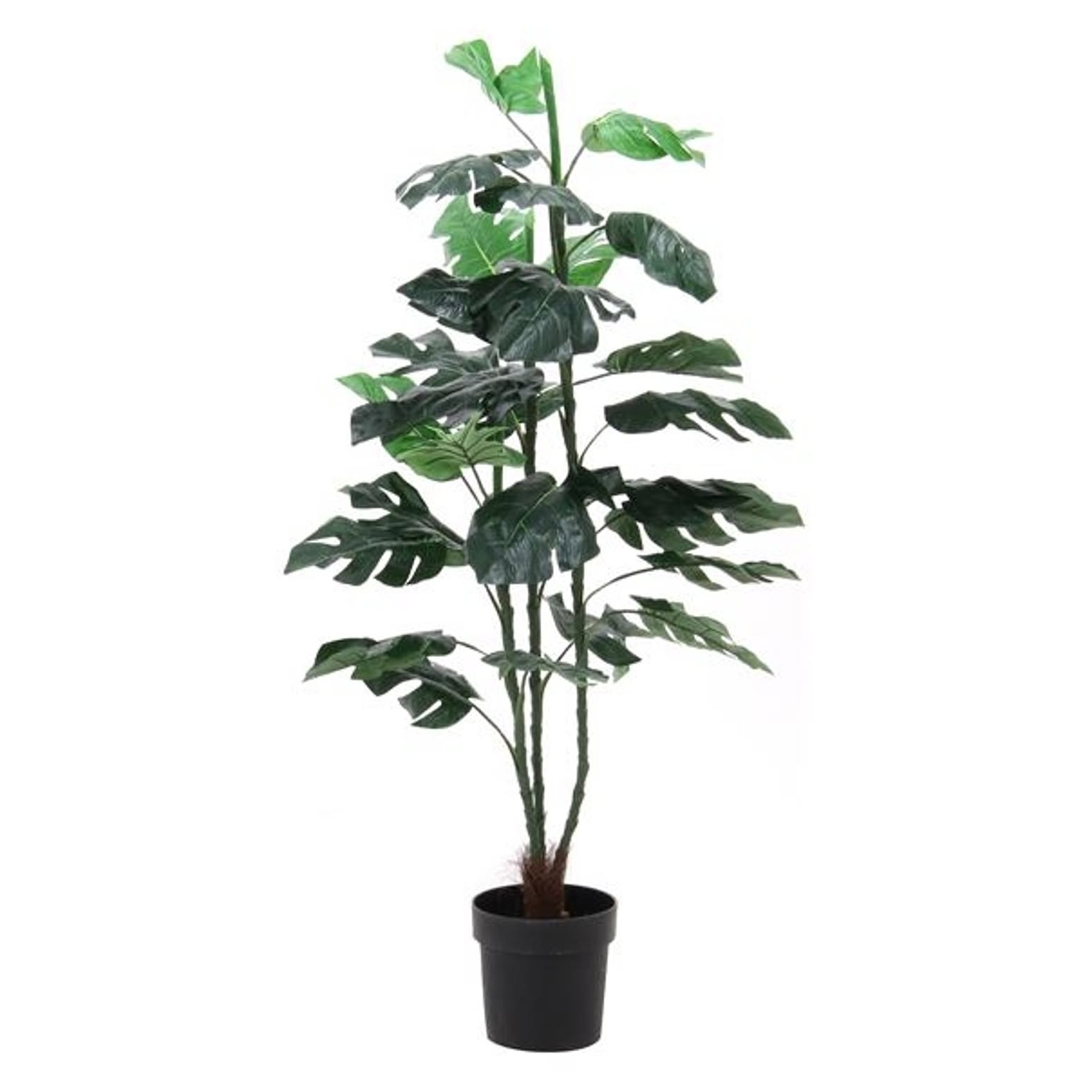 観葉植物 造花 幅50×奥行50×高さ152cm スプリット インテリアグリーン リビング ダイニング インテリア雑貨【代引不可】