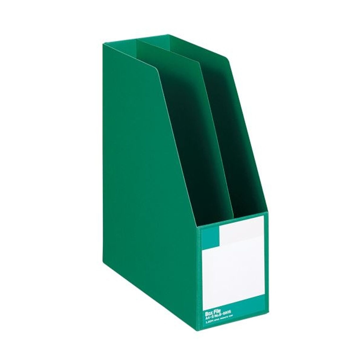 (まとめ) ライオン事務器 ボックスファイル 板紙製A4タテ 背幅105mm 緑 B-880S 1冊 【×10セット】