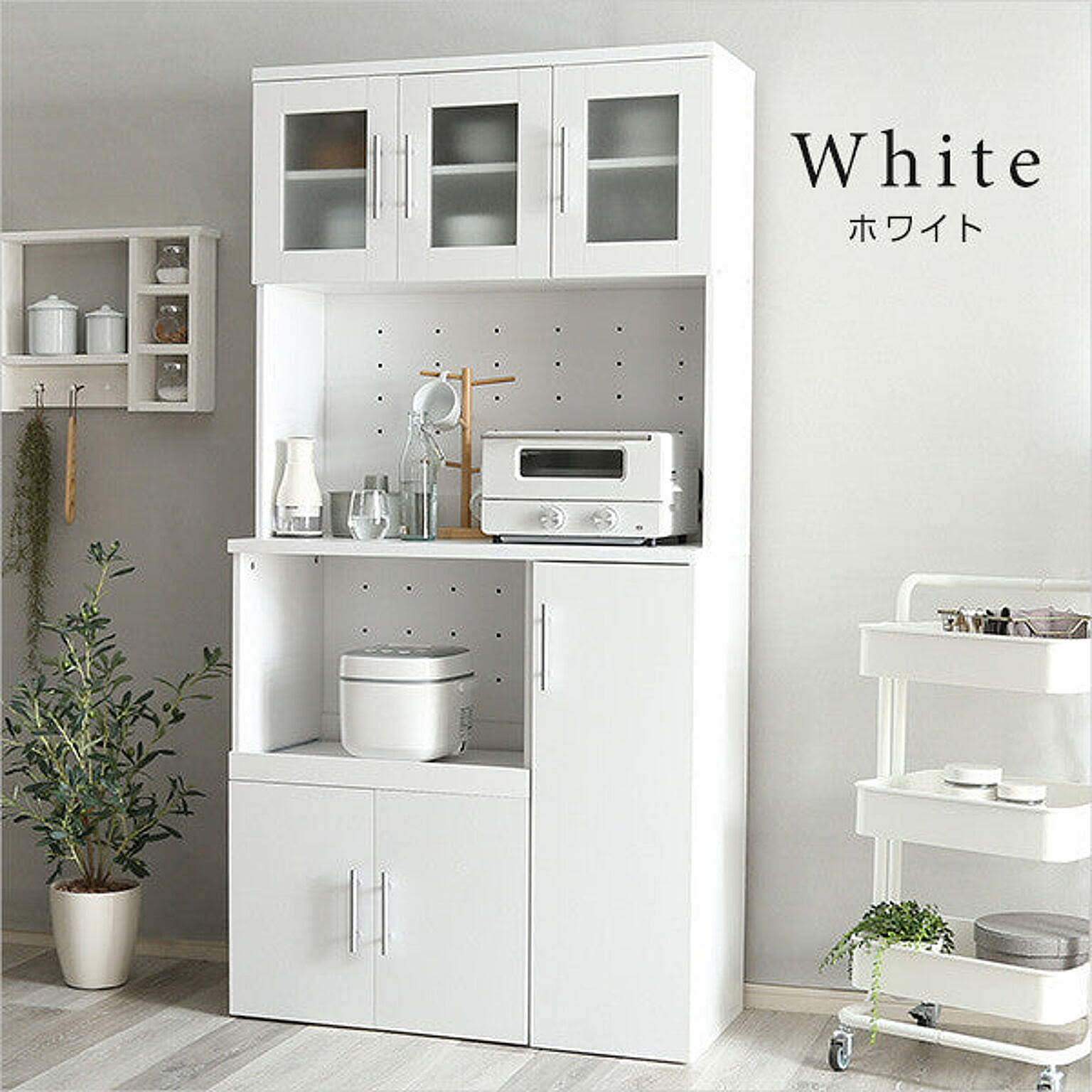 DGK40 ウニコ ストラーダ キッチンボード 食器棚 キッチンキャビネット