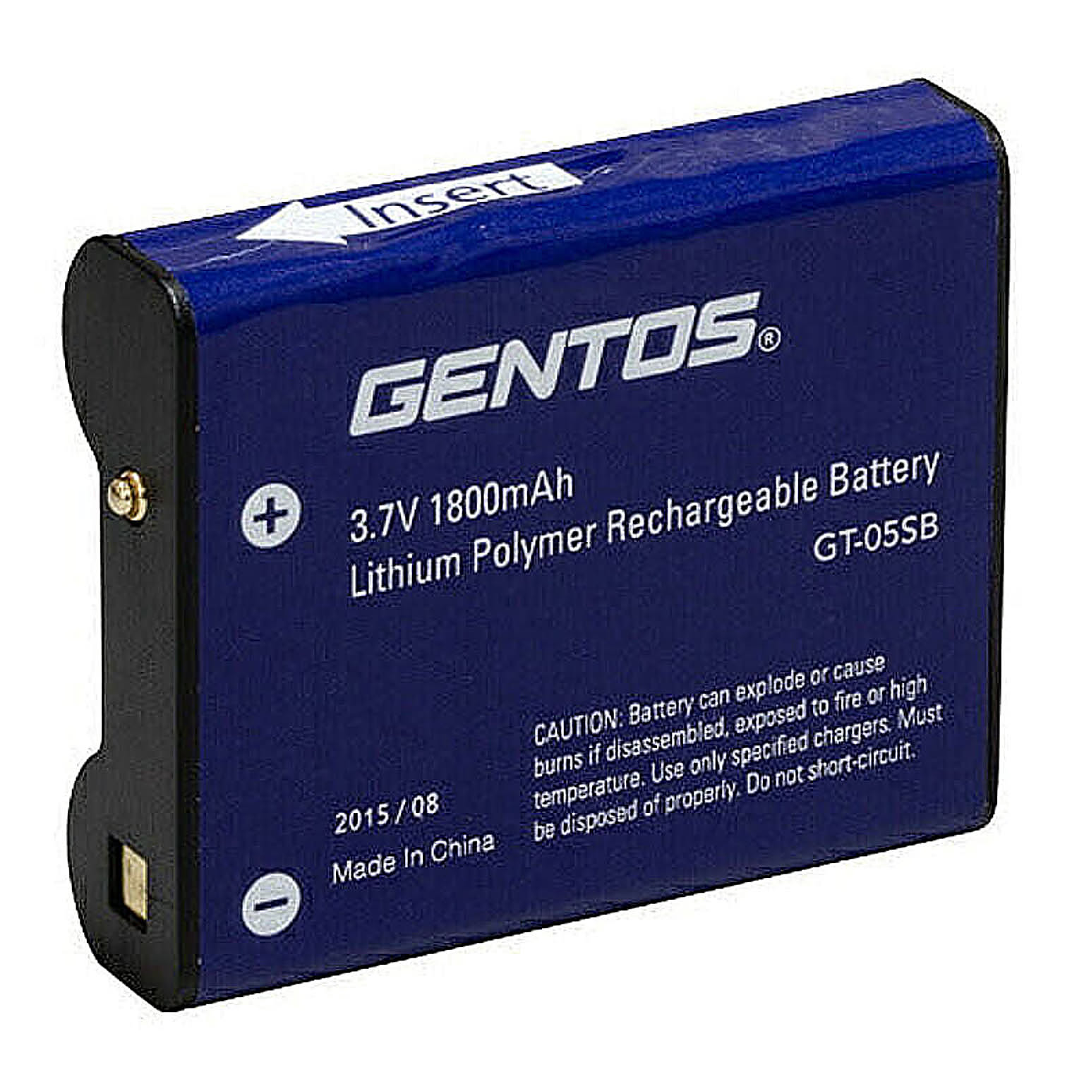 GENTOS GT-105R用専用充電池 GT-05SB 管理No. 4950654036886