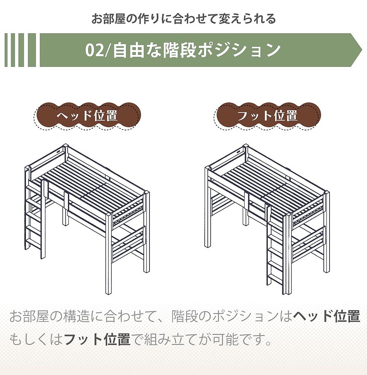 ロフトベッド・システムベッド