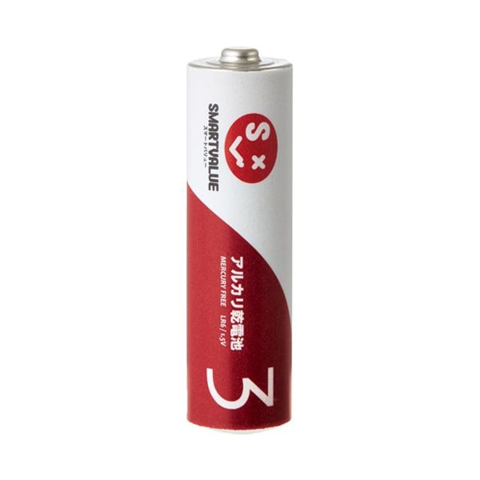 （まとめ） スマートバリュー アルカリ乾電池！） 単3×4本 N223J-4P×30セット
