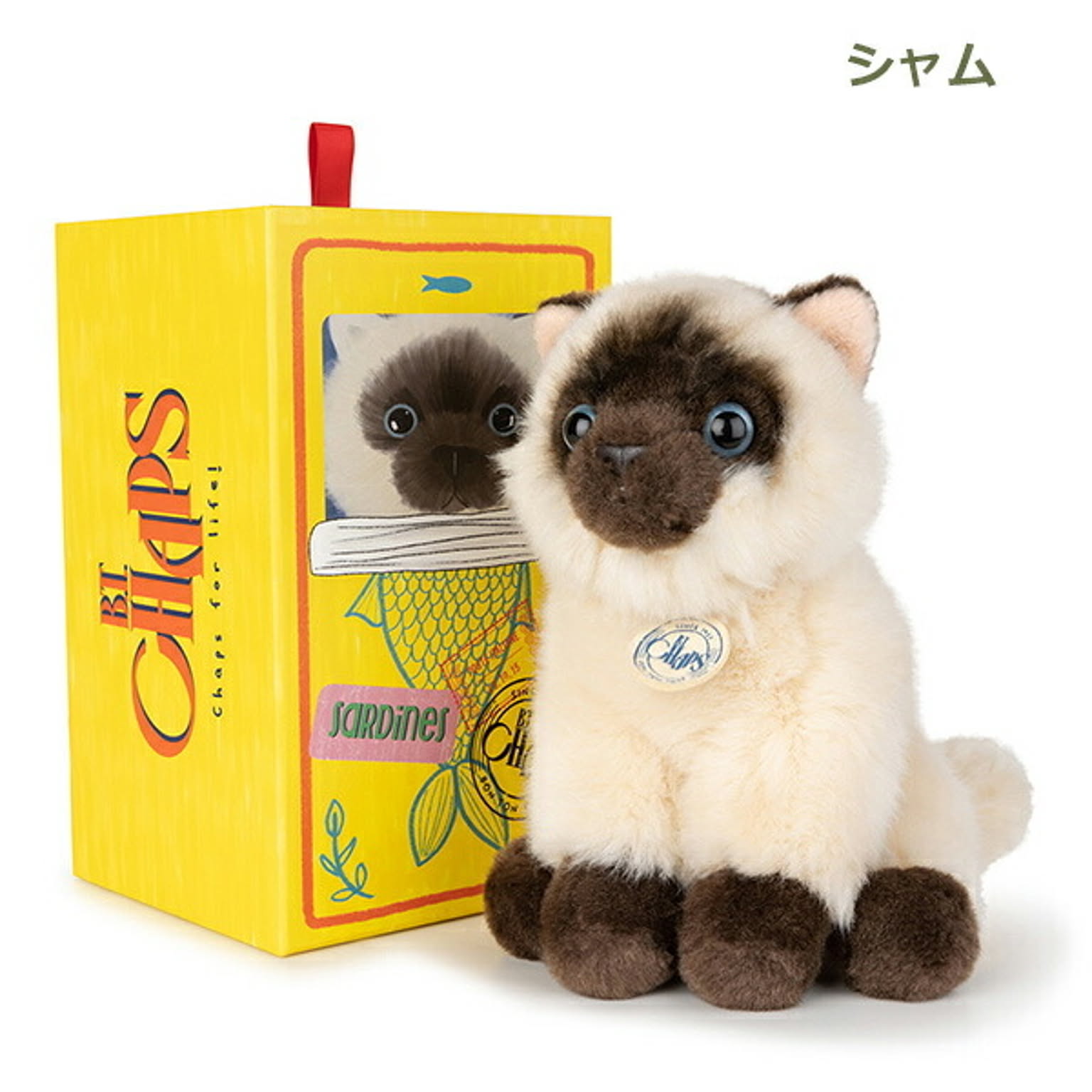 ぬいぐるみ 動物 アニマル B.T. CHAPS ボントントイズ in giftbox 犬 猫