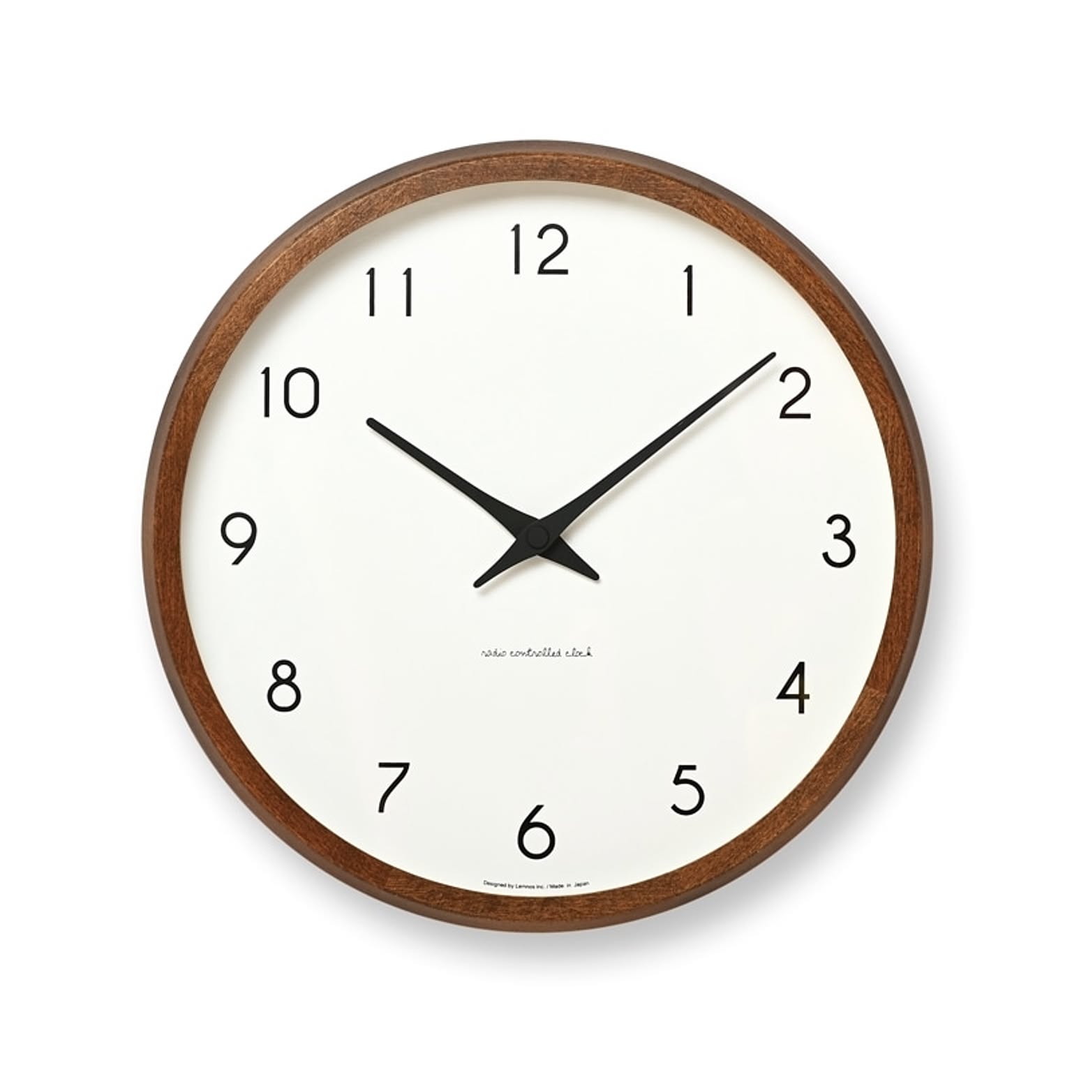 Lemnos レムノス Campagne PC10-24W 電波時計 掛時計 掛け時計 ウォールクロック 直径29.4cm