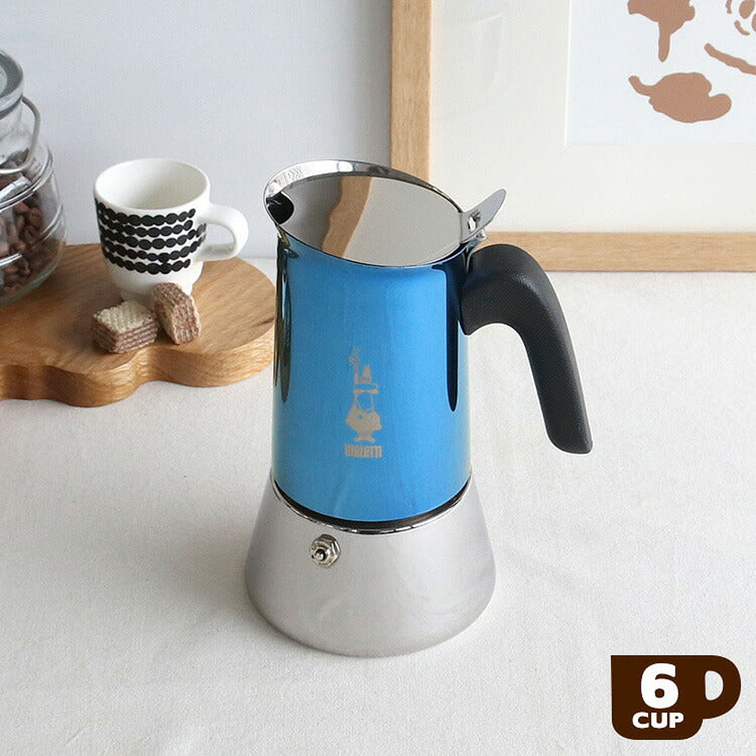 ビアレッティ ヴィーナス 6カップ用 ブルー BIALETTI