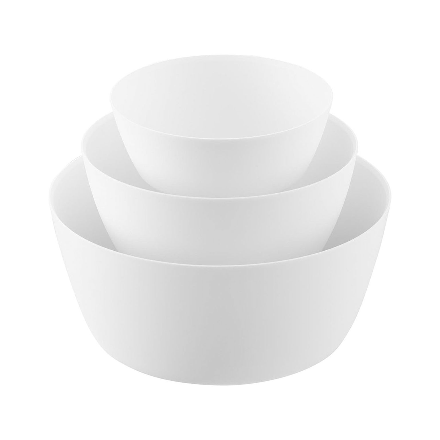 tower タワー (山崎実業) 傾けて混ぜやすい調理ボウル 3点セット 電子レンジ対応 Microwave-Safe Cooking Bowl 3-Piece Set キッチンツール 調理器具 製菓