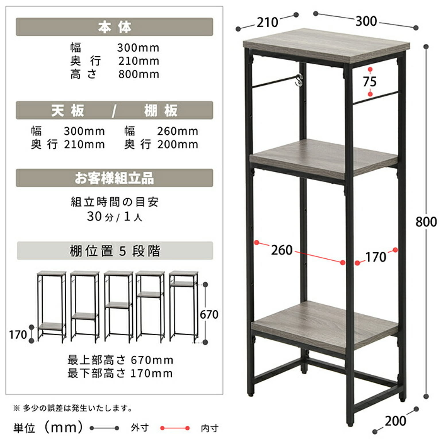 コンソールテーブル