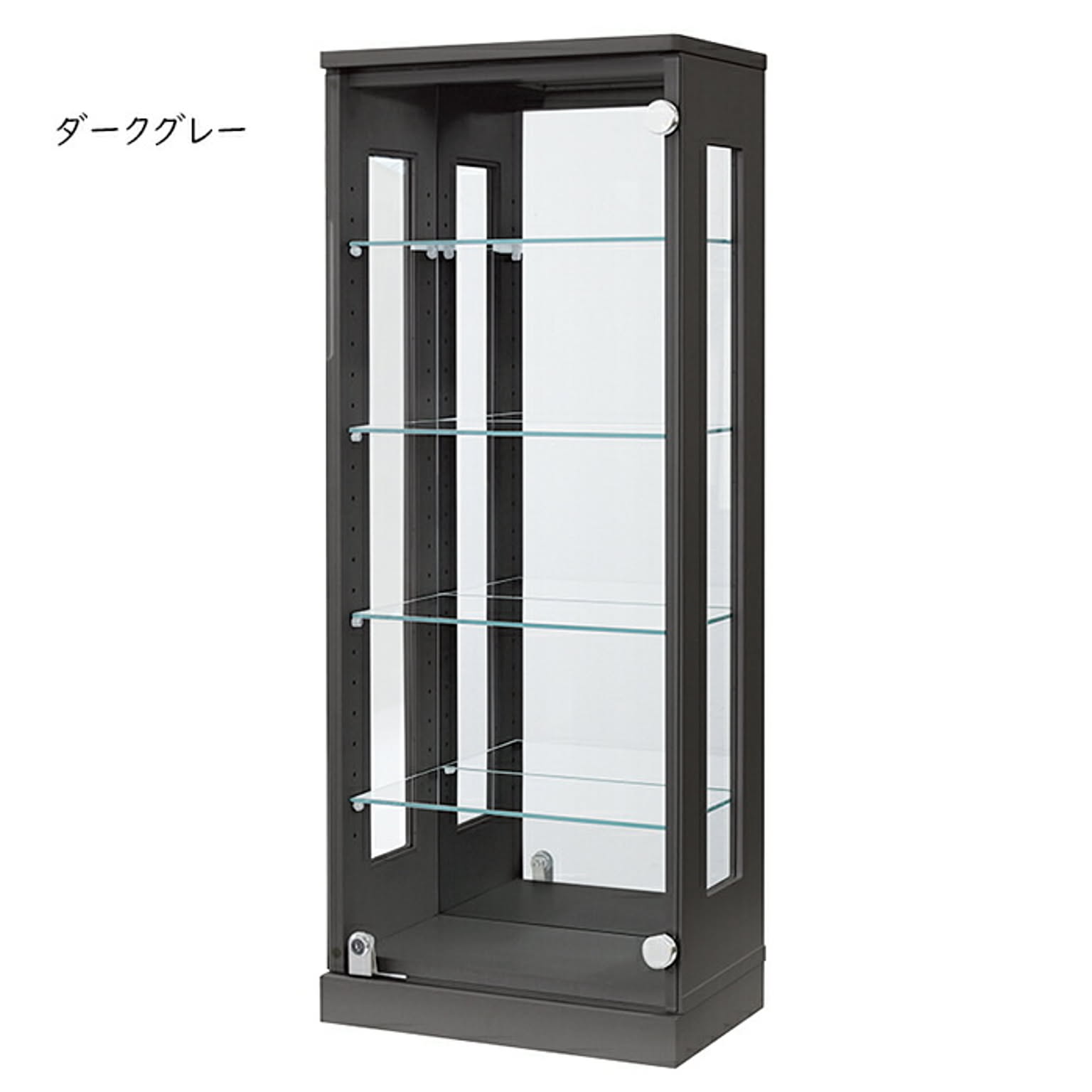 カルトーネ AL-B アルミ 塩川光明堂 コレクション棚 コレクションケース 完成品 カルトーネ ハッシュ 1000 幅400x奥行250x