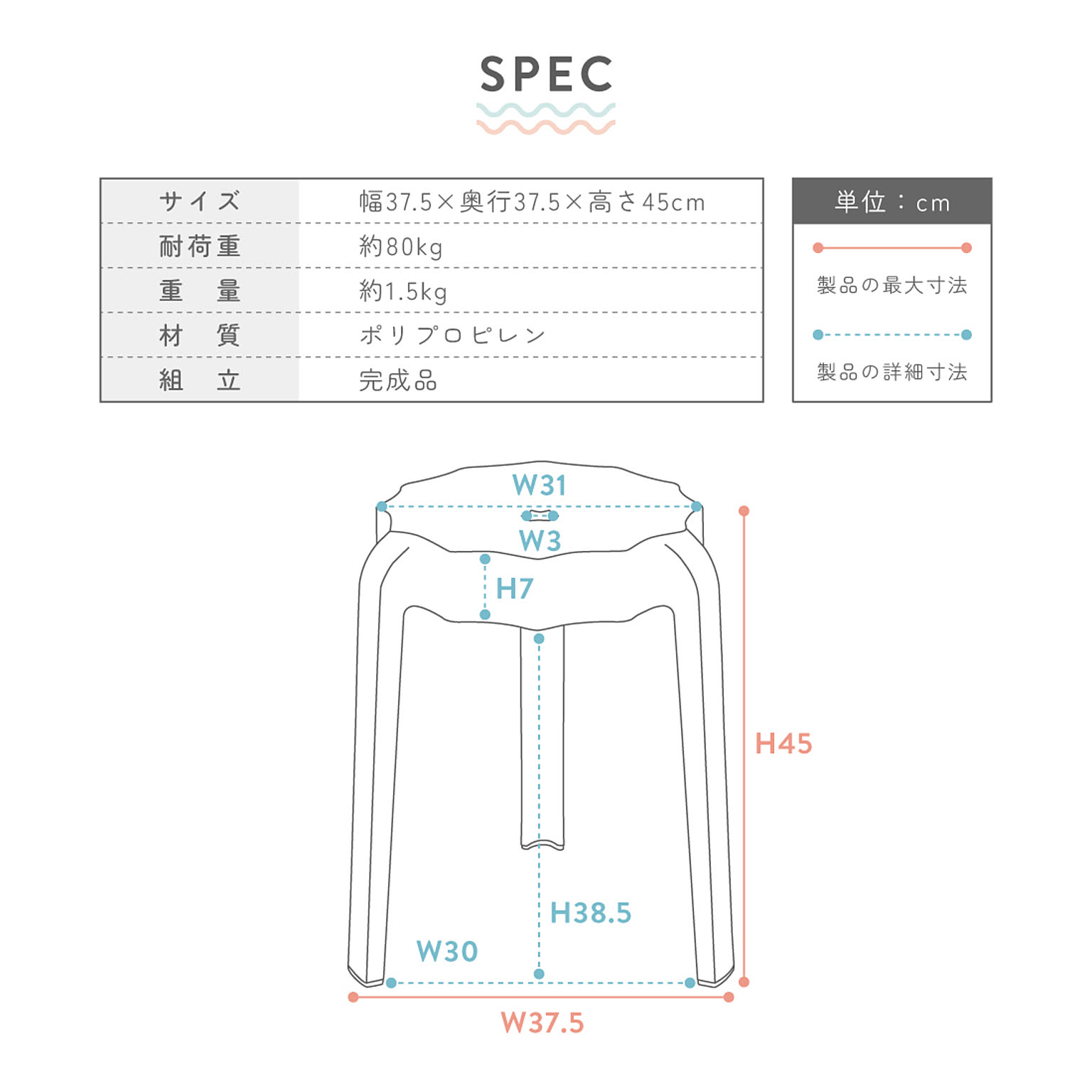 スツール・丸椅子