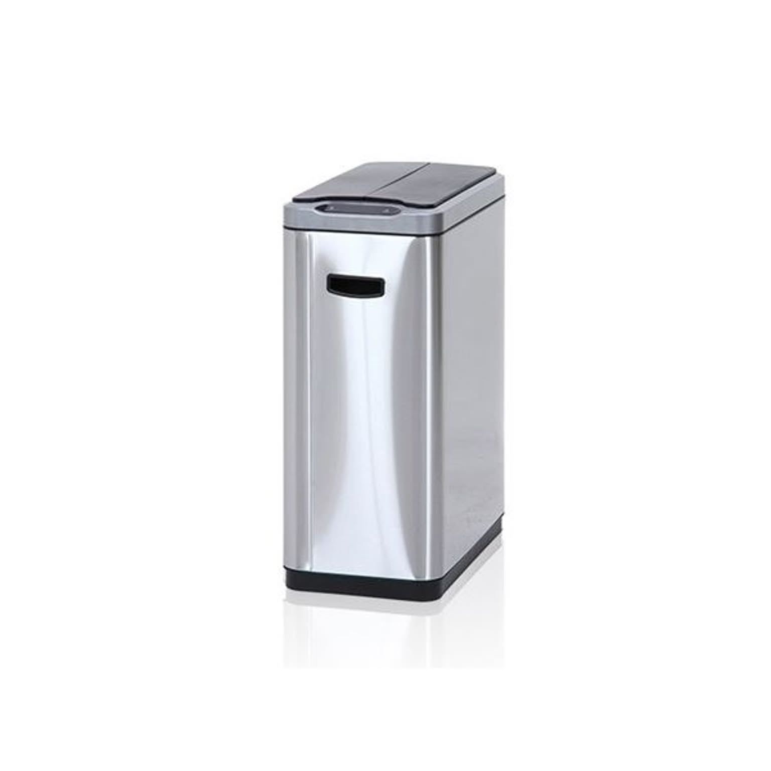 ゴミ箱 ダストボックス 20L＋20L 自動開閉 センサー ふた付 インナーボックス ステンレススチール キューブ ステップビン 完成品