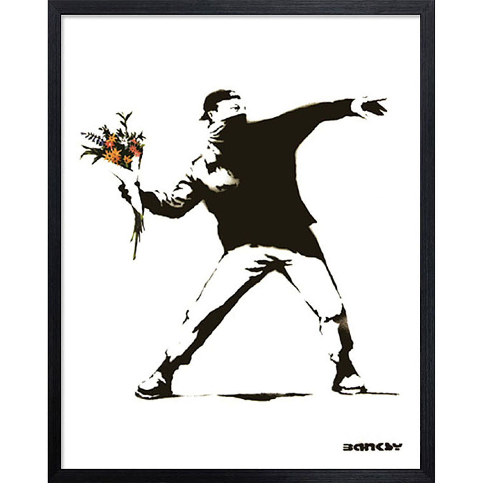 バンクシー Banksy ポスター アートパネル 絵画 インテリア アートポスター 壁掛け アートフレーム タペストリー プリントポスター デザイナー おしゃれ シンプル モダン IBA-61735