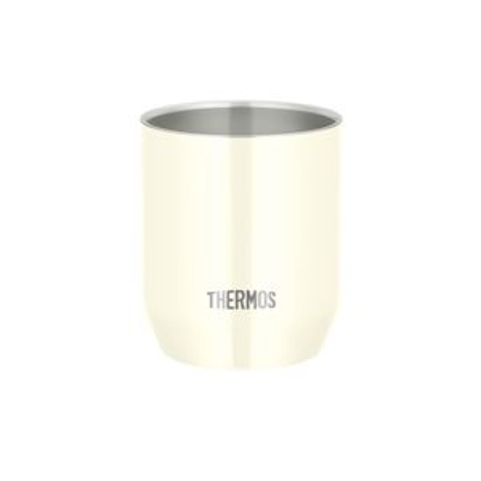 12個セット サーモス/THERMOS 真空断熱 タンブラー/カップ バニラ 280ml 幅7.5cm ステンレス 〔アウトドア スポーツ〕