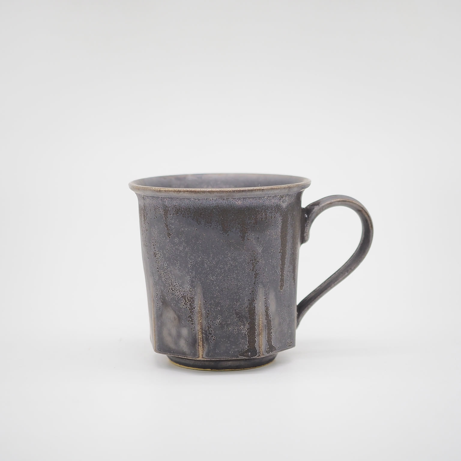 Ancient Pottery Octagonal Mug ブラス