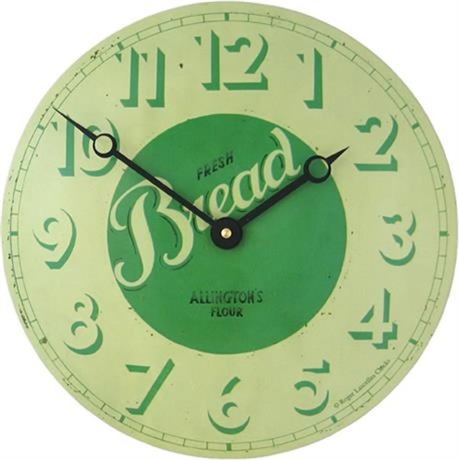 【完売】【正規輸入品】 イギリス ロジャーラッセル [CT/BREAD] ROGER LASCELLES 掛け時計 カフェクロック