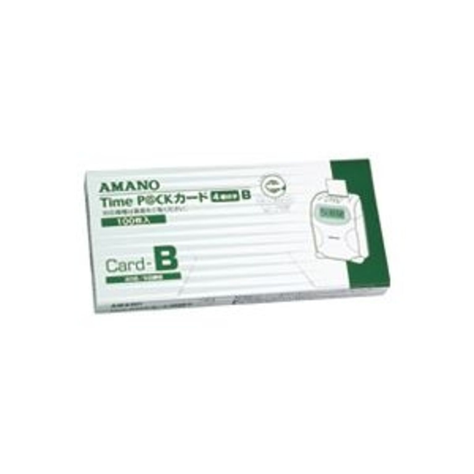(業務用30セット) アマノ タイムパックカード（4欄印字）B - 5