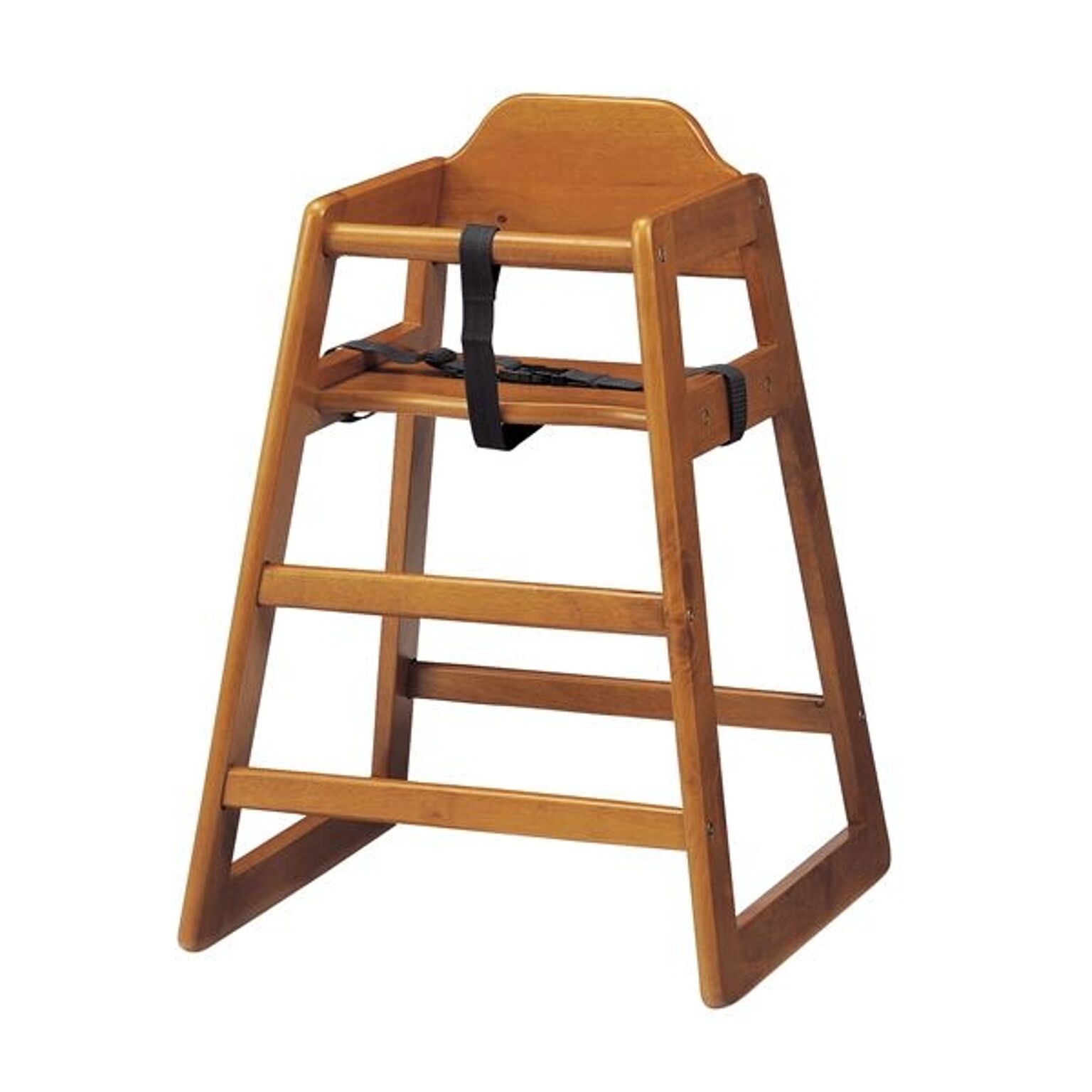 ベビーチェア/赤ちゃん椅子 【ブラウン】 幅520mm 木製 スタッキング可 対象年齢：6ヶ月〜5才頃 〔プレゼント〕 組立品【代引不可】