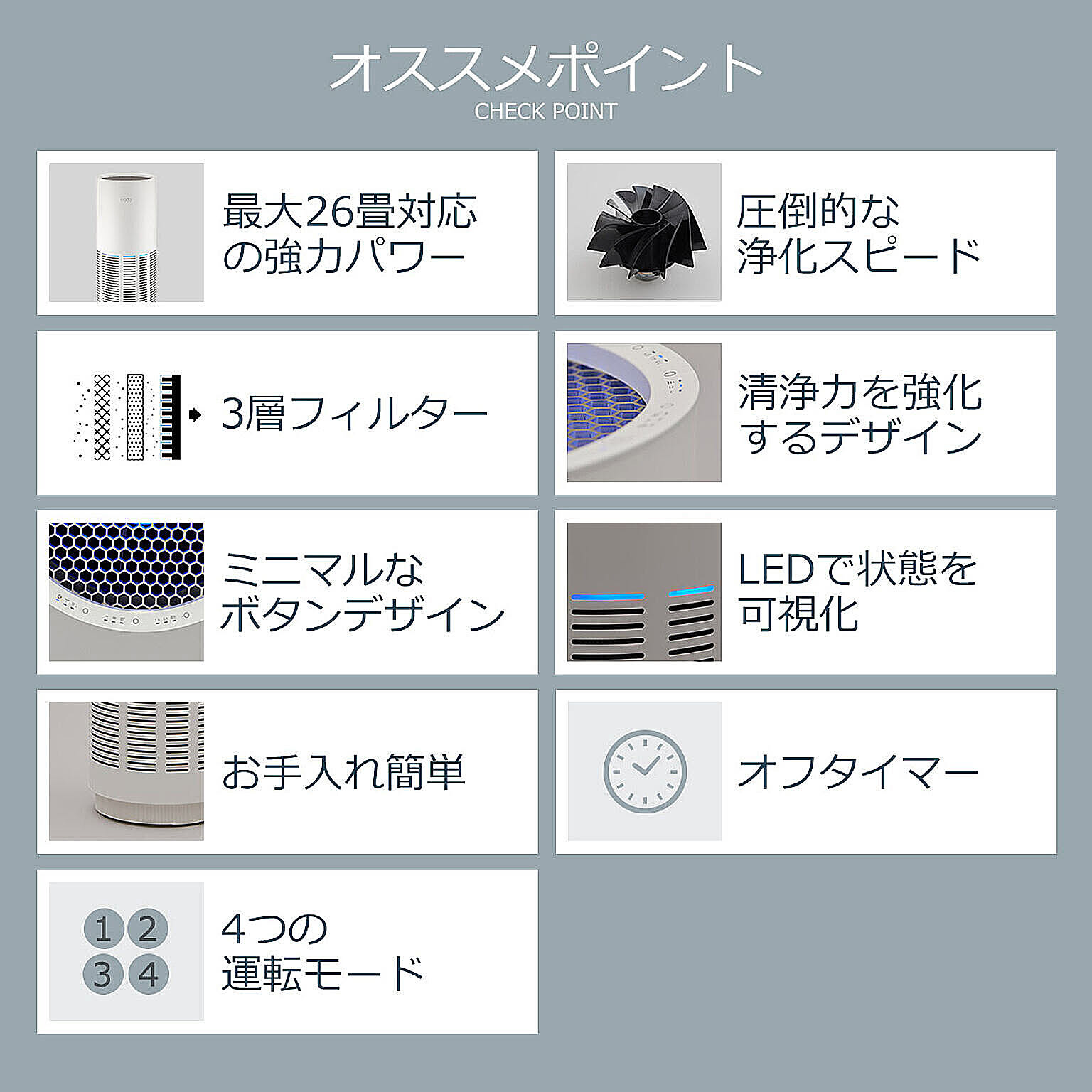 空気清浄機・除湿機