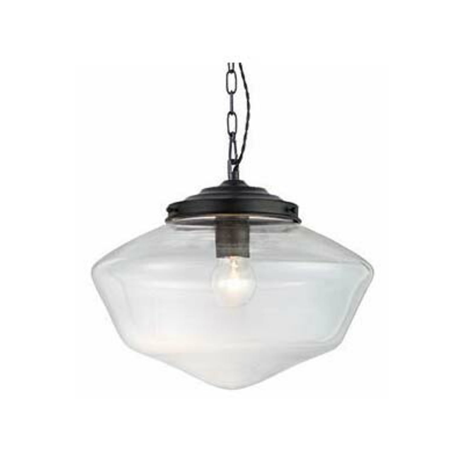 East college-pendant（L） イーストカレッジペンダント（L）(電球なし) AW-0455Z 天井照明 ペンダントライト ガラスシェード アメリカン レトロ