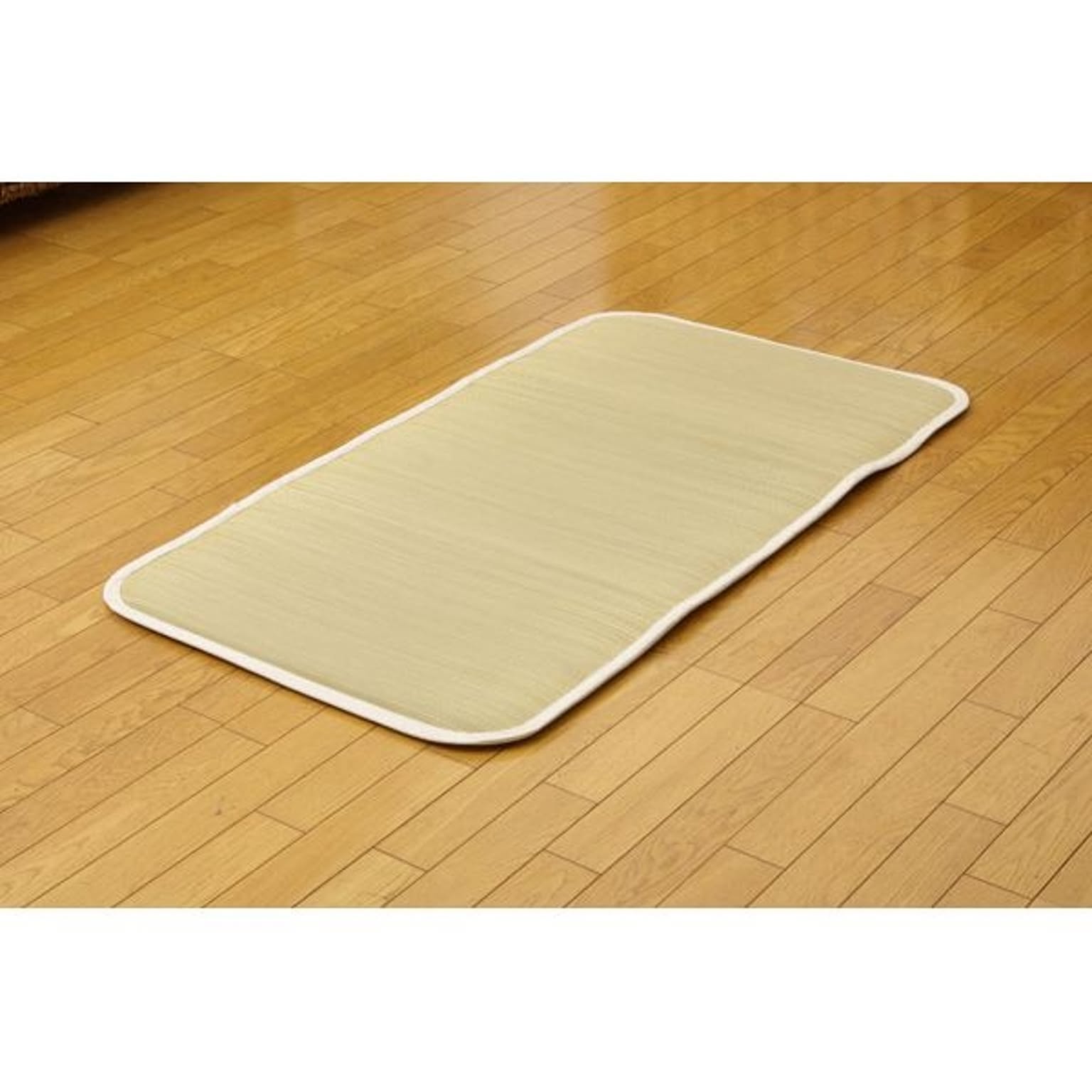医師との共同開発 い草寝具 『アスク ベビーマット』 約70×120cm（中：固わた15mm）