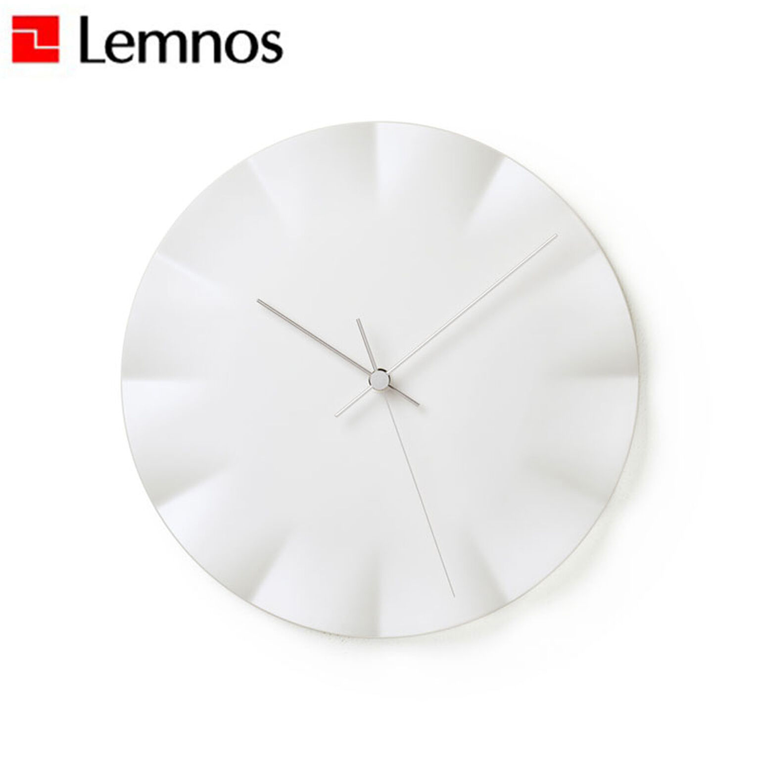 レムノス 掛け時計 アナログ 磁器 白 キフク kifuku HN12-09 Lemnos φ270×d41mm 通販