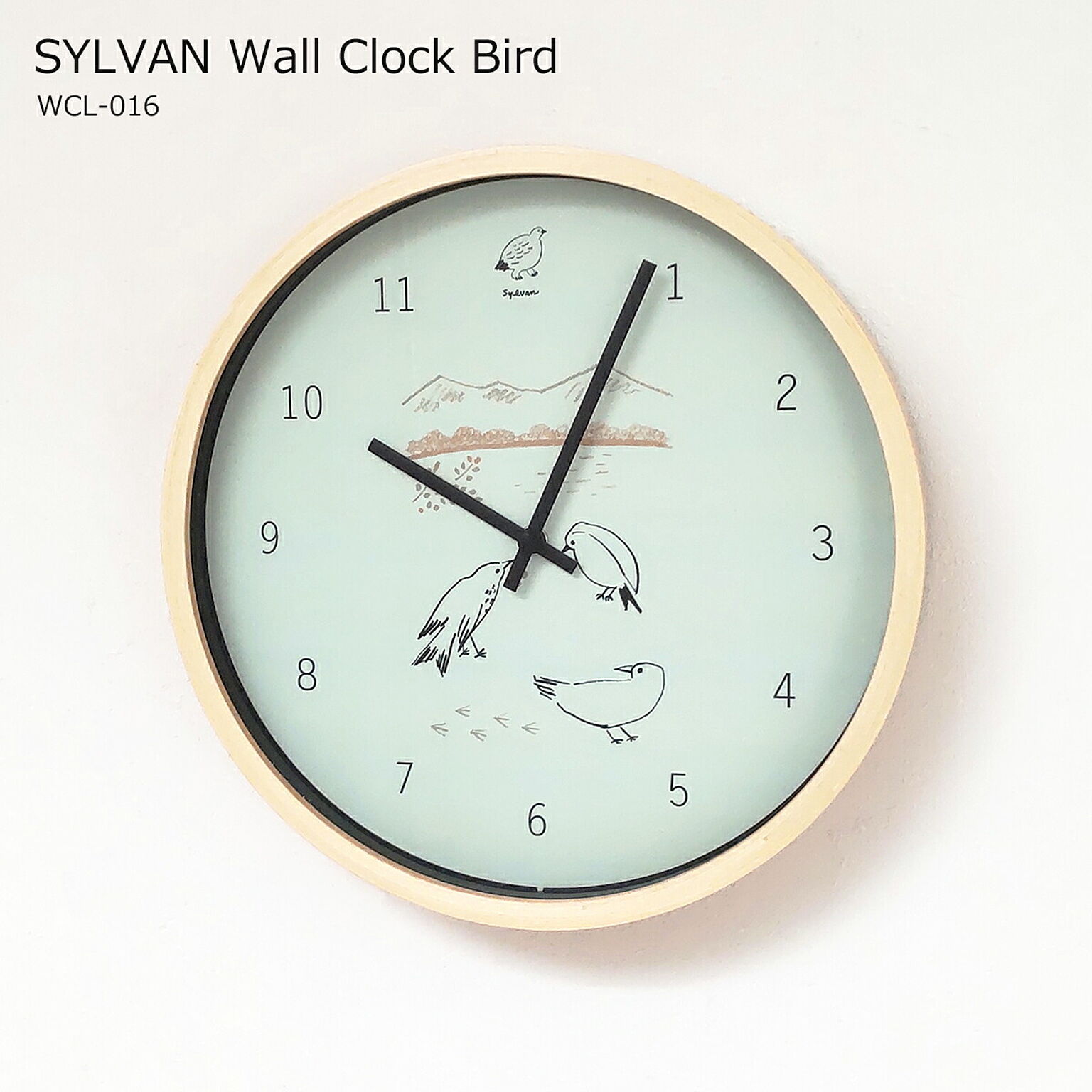 掛け時計 SYLVAN Wall Clock Bird（シルヴァン ウォールクロック バード） / WCL-016