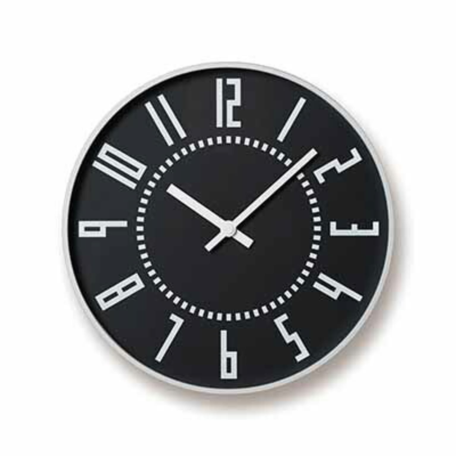 Lemnos レムノス eki clock エキクロック TIL16-01 掛時計 掛け時計 ウォールクロック 壁掛け時計
