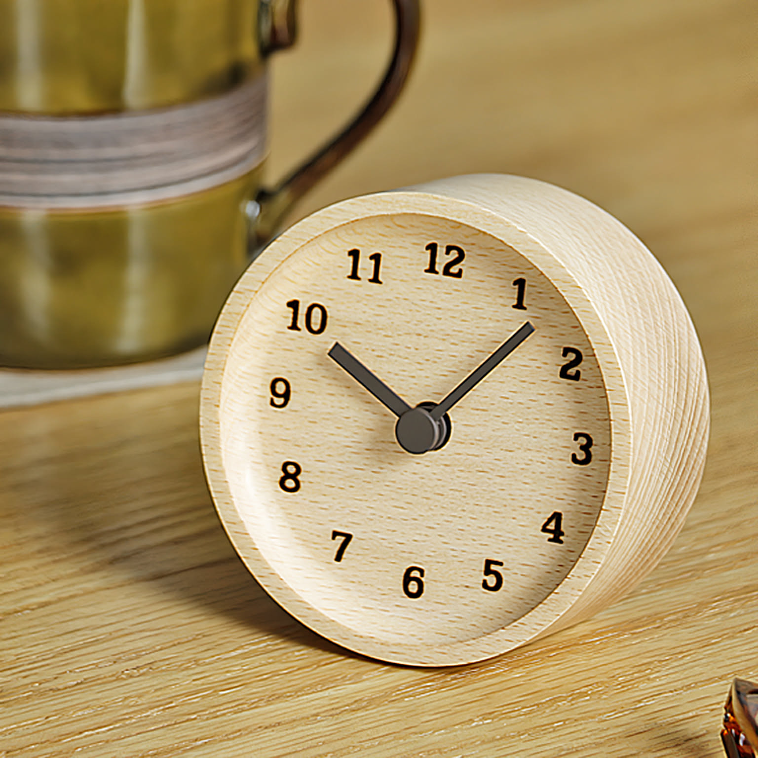 レムノス　MUKU desk clock（ムクデスククロック）