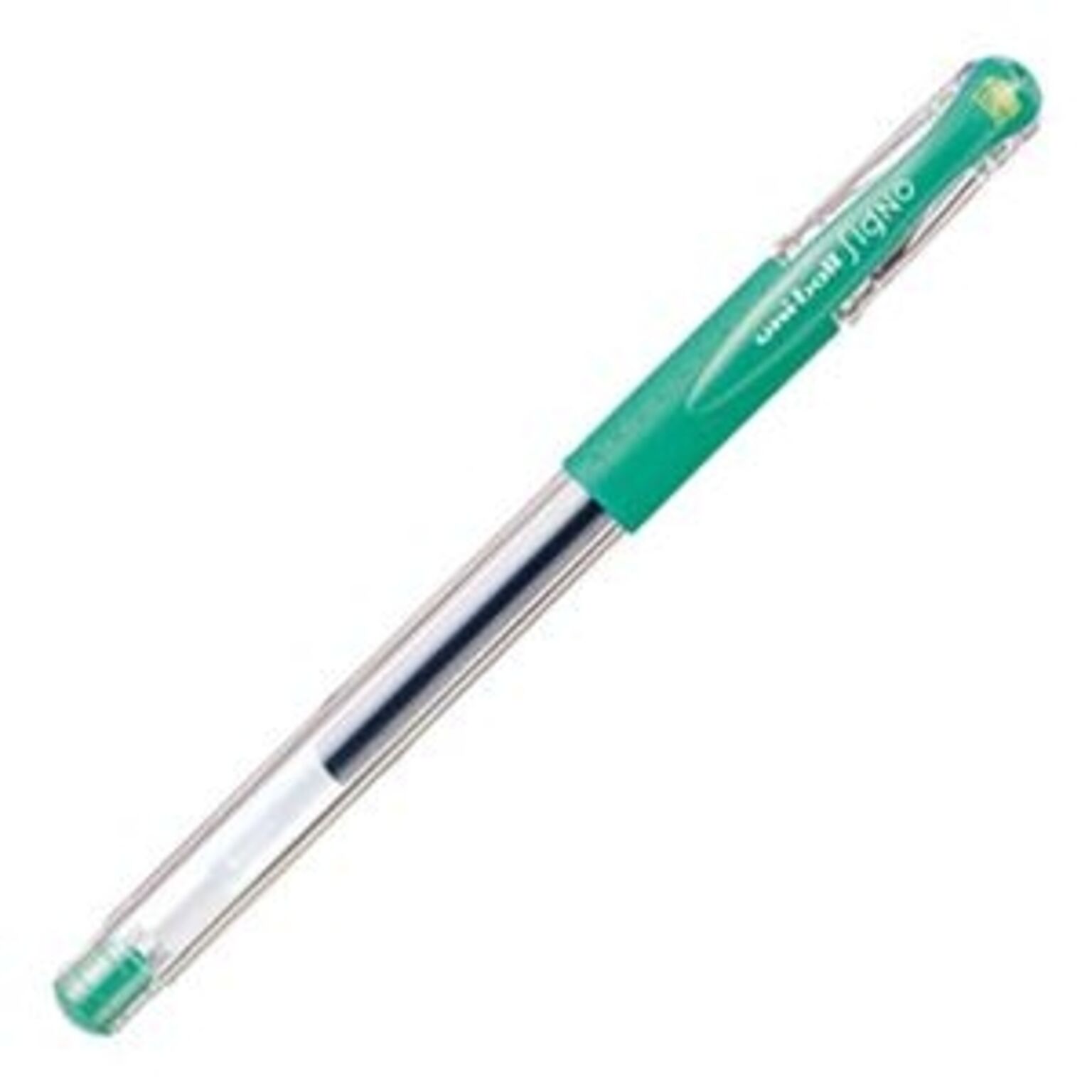 （まとめ） 三菱鉛筆 ゲルインクボールペン ユニボール シグノ 極細 0.38mm エメラルド UM151.31 1本 【×40セット】