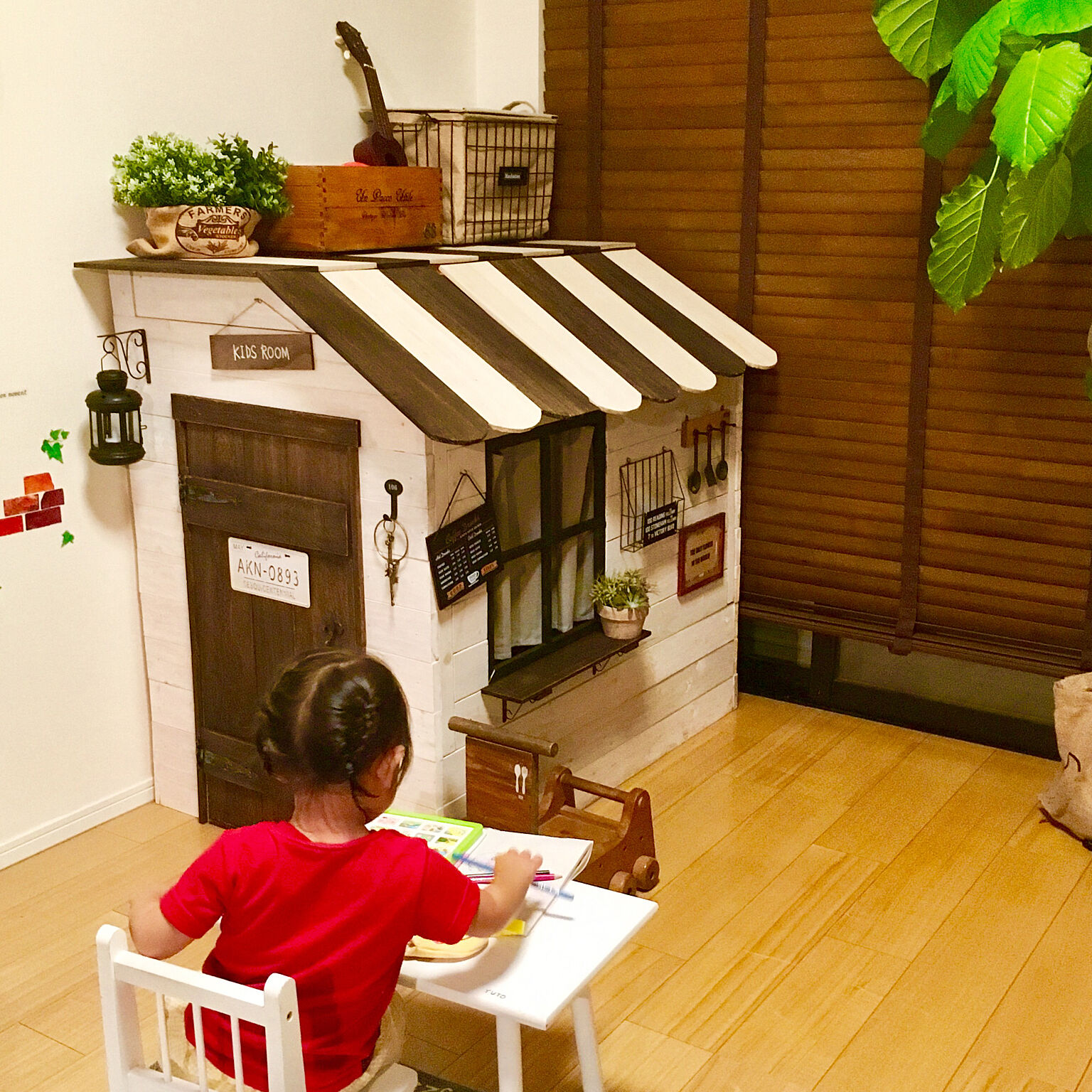 DIYで子どもの夢を叶える！あこがれの楽しいキッズハウス | RoomClip