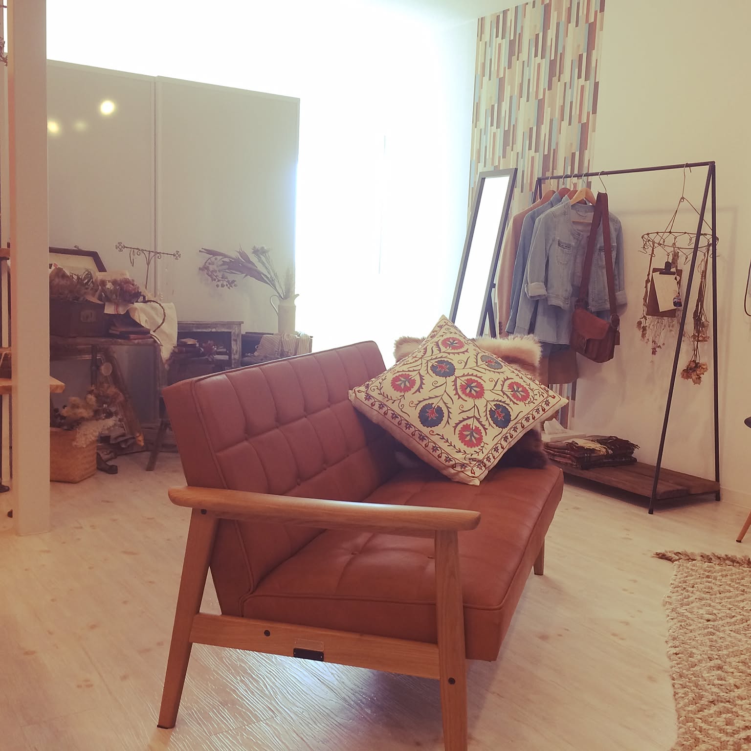 45ｍ2 ときめくものだけで作り上げたアトリエ的ワンルーム By Yuki Kさん Roomclip Mag 暮らしとインテリアのwebマガジン