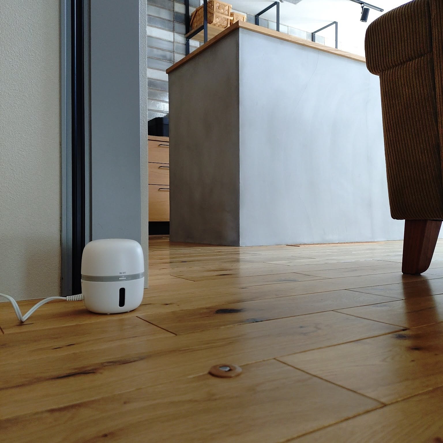 My Desk,アース製薬,虫対策,快適な暮らし,マモルーム,インダストリアル,インダストリアルインテリア,無垢床,注文住宅,無垢床材,モニター投稿,マモルームアンバサダー,モルタル腰壁 mamaの部屋