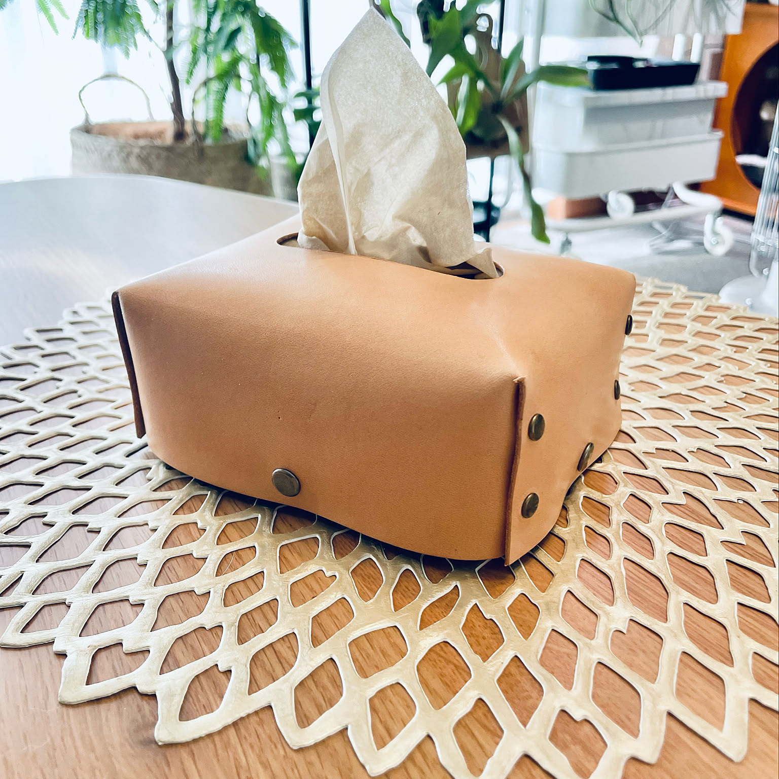 革ベスト(ハンドメイド、牛タンニンナメシ) 永き