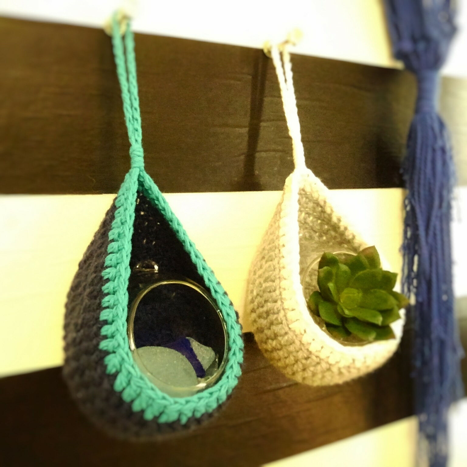 毛糸で自由自在 センスひかる手編みのインテリアアイテム Roomclip Mag 暮らしとインテリアのwebマガジン