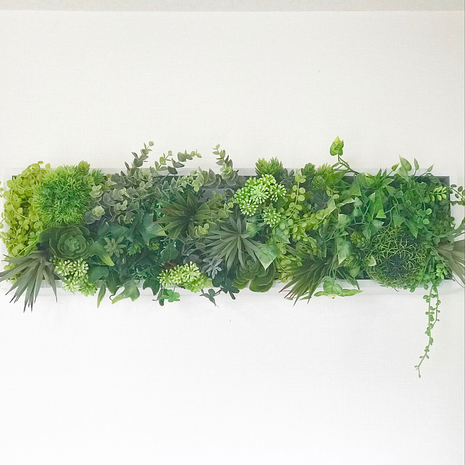 植物 フェイクグリーン 壁掛け ハンドメイド