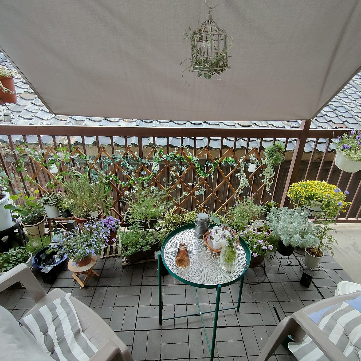 ベランダを1 楽しめる 100均で手に入るお役立ちアイテム Roomclip Mag 暮らしとインテリアのwebマガジン