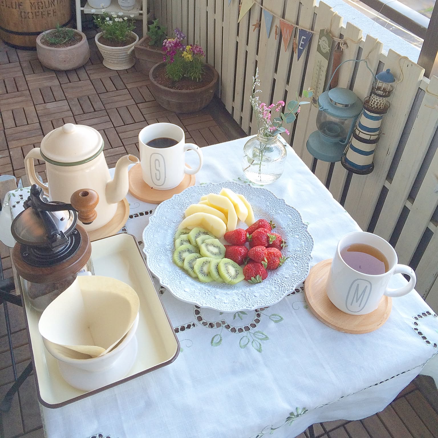 テイスト別・お部屋と同じように楽しめるベランダ集