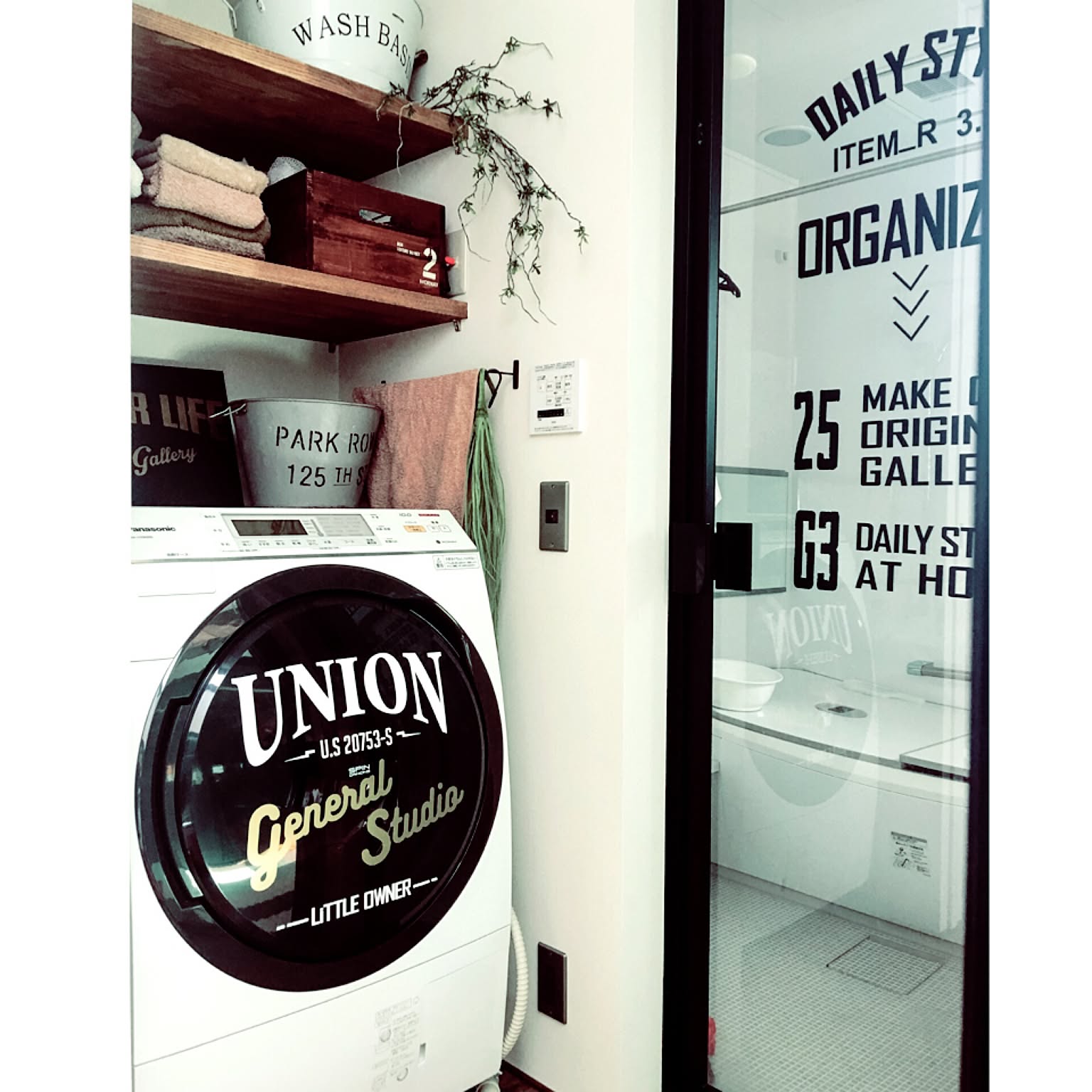 洗濯機だってインテリアの一部にできる リメイク術大公開 Roomclip Mag 暮らしとインテリアのwebマガジン 洗濯機だってインテリアの一部にできる リメイク術大公開 Roomclip Mag 暮らしとインテリアのwebマガジン