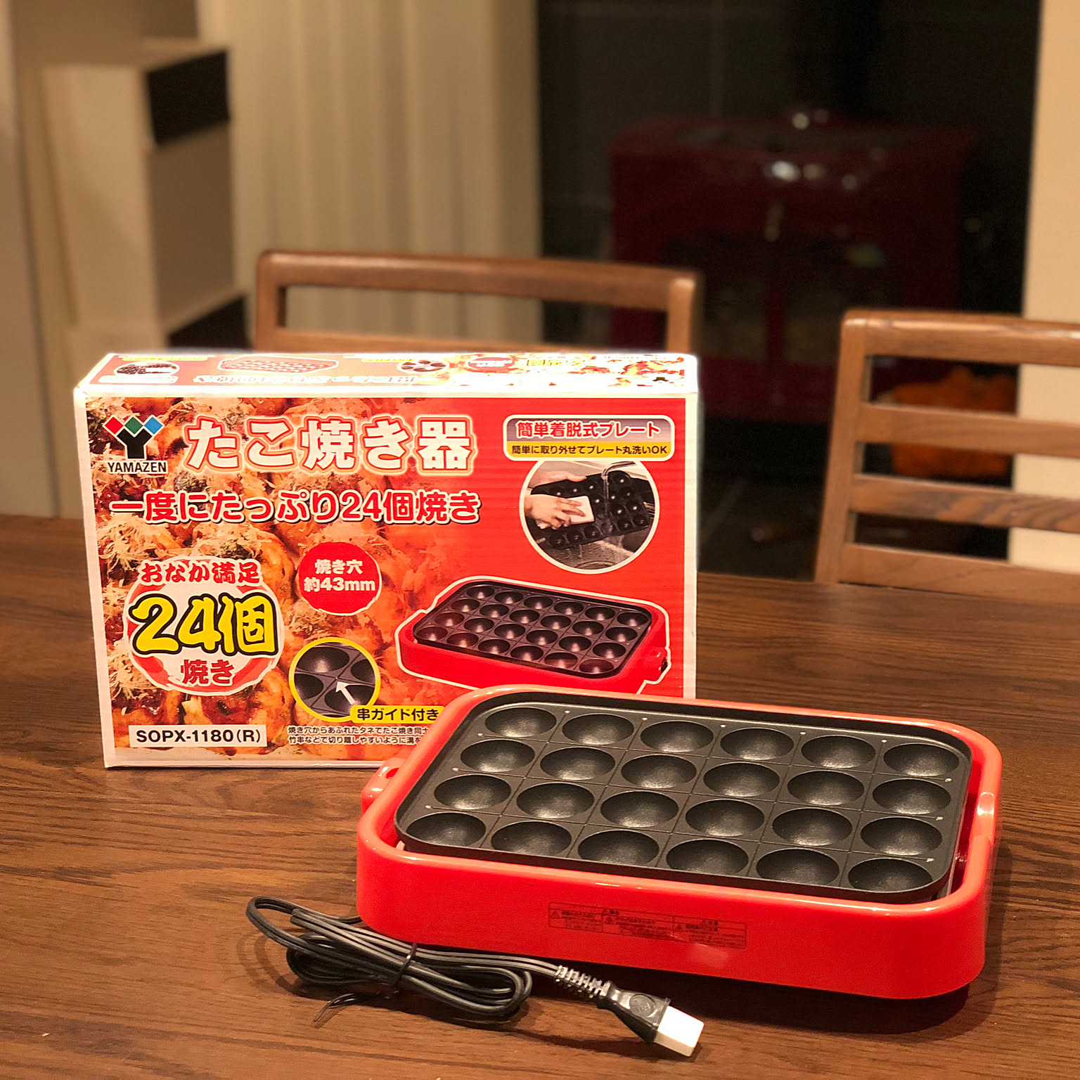 おすすめたこ焼き器をご紹介！山善の商品など