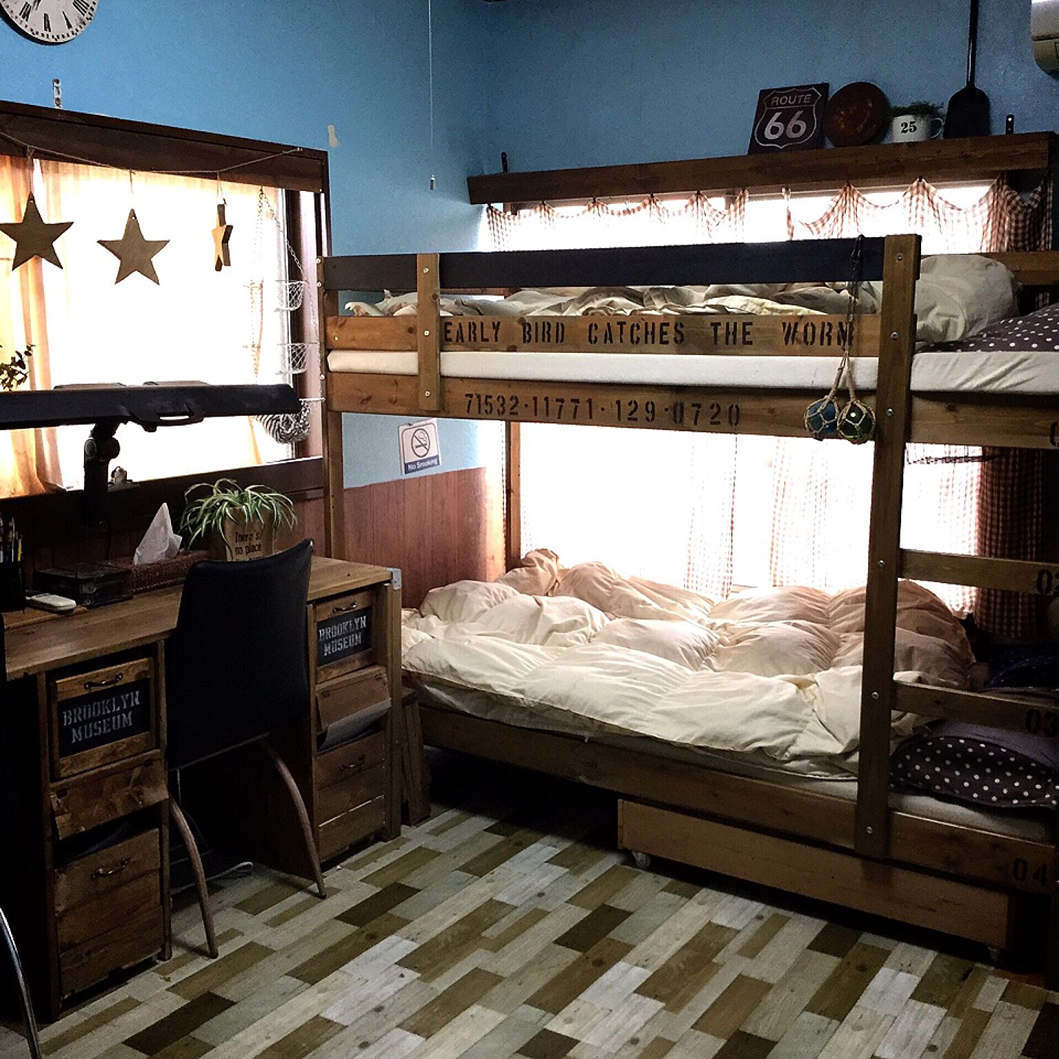 省スペースで経済的 子供の自立心も育める 2段ベッドのあるお部屋 Roomclip Mag 暮らしとインテリアのwebマガジン