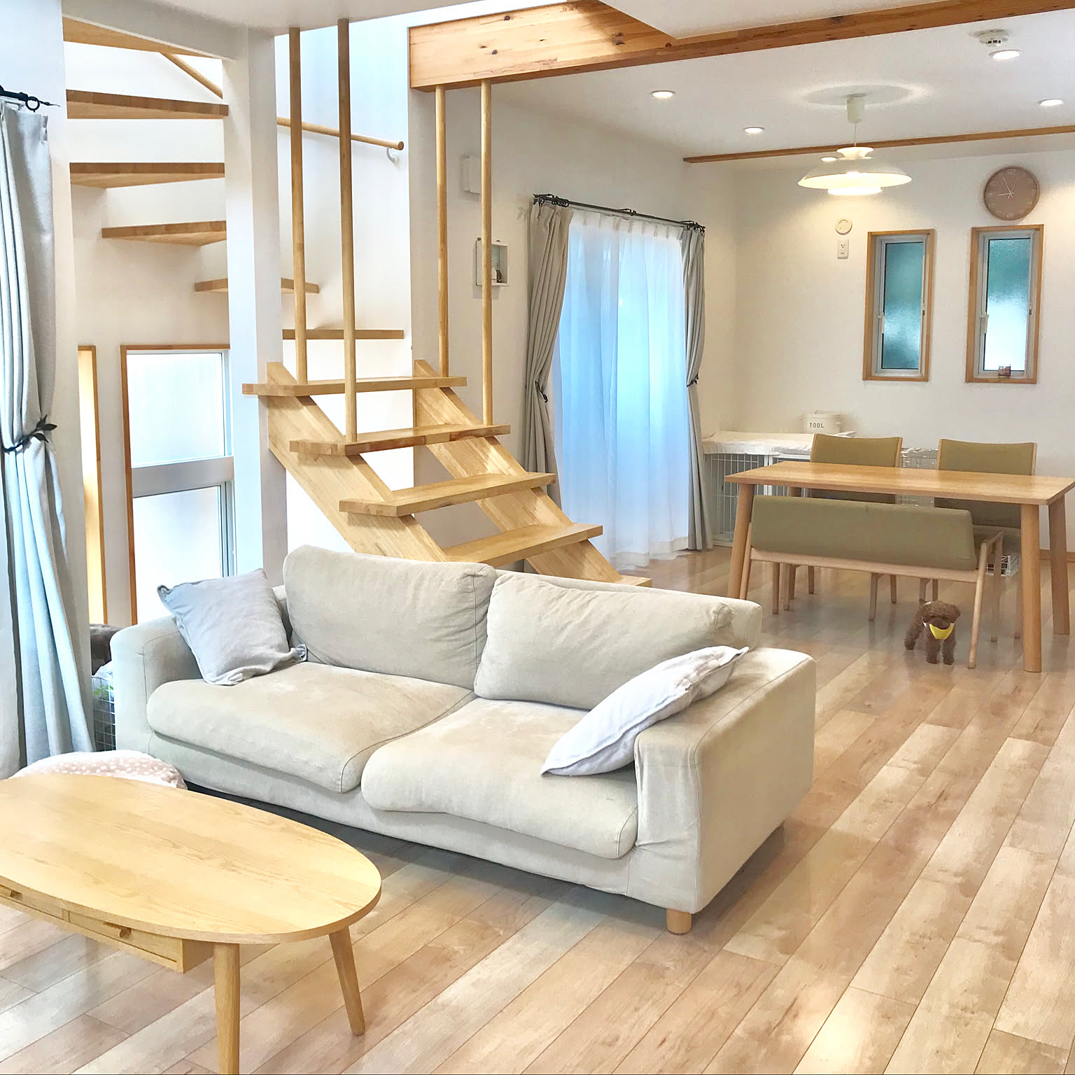 ❤木の温もりがふんだんに感じられるお洒落な北欧デザイン